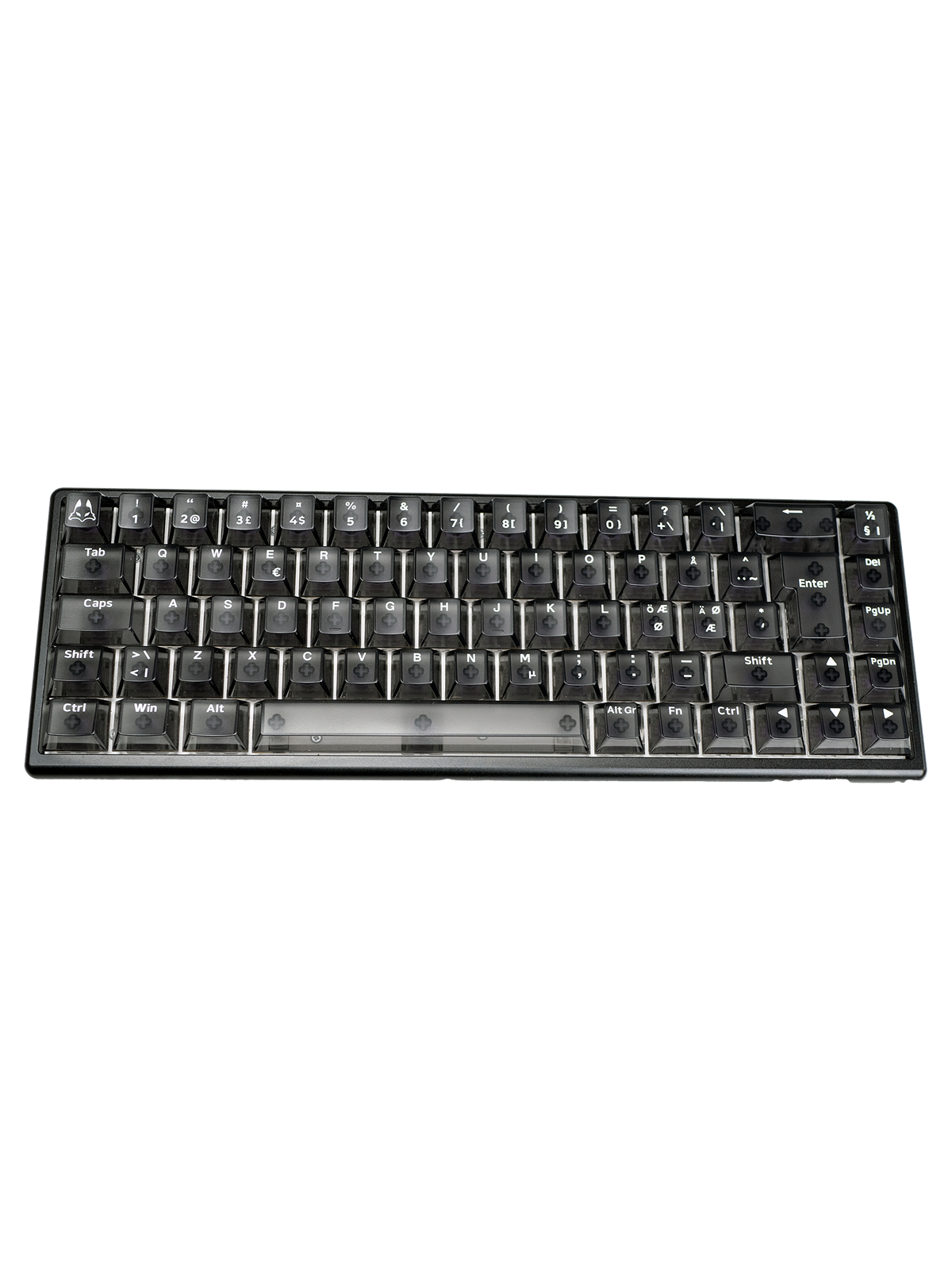Arbiter Polar 65 HE - Phantom Black - Gaming Tastatur - Uden Numpad - Nordisk - Sort