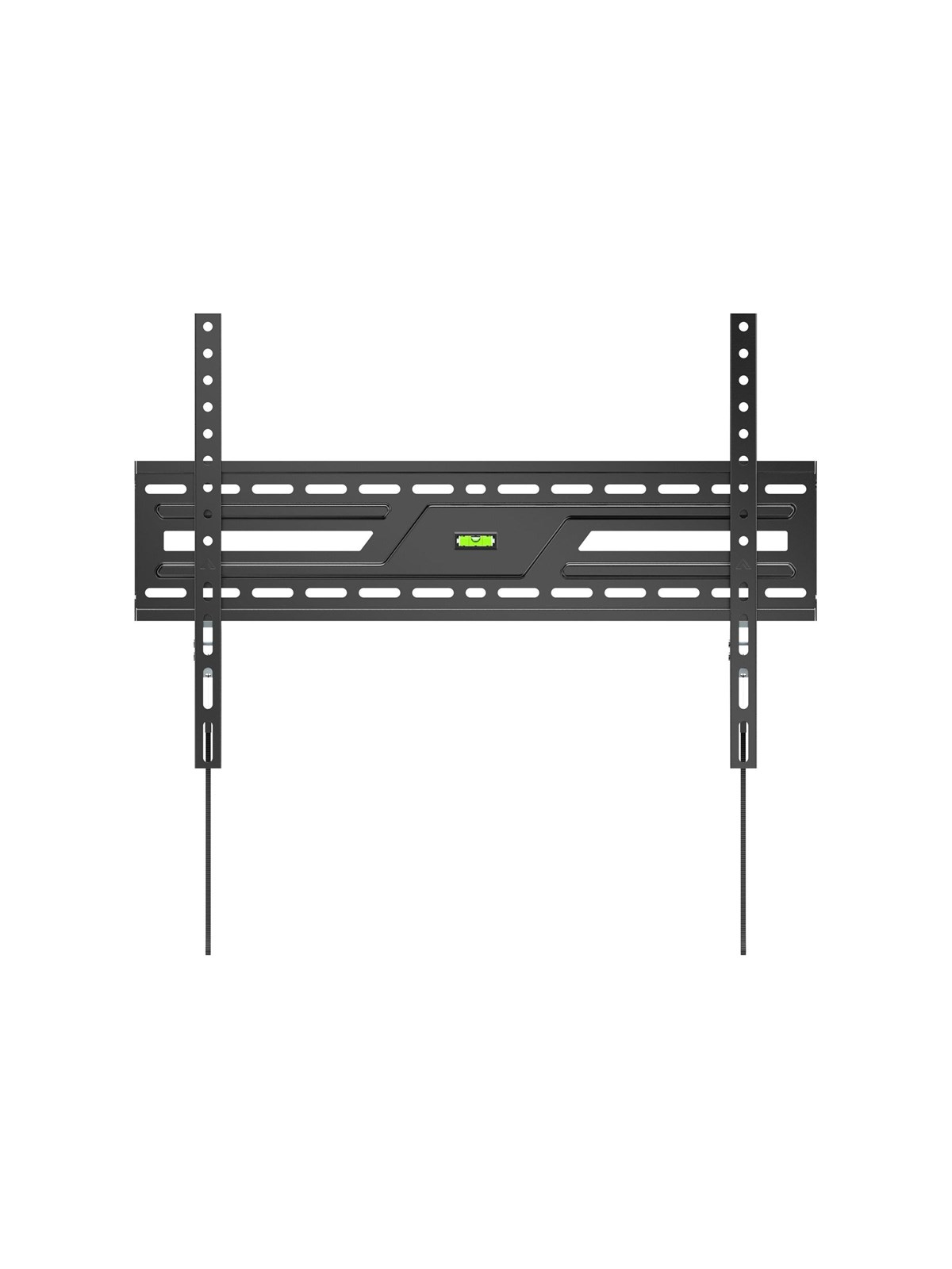 Deltaco mounting kit - fixed - for flat panel - heavy duty - black 75 kg 86" 100 x 100 mm
