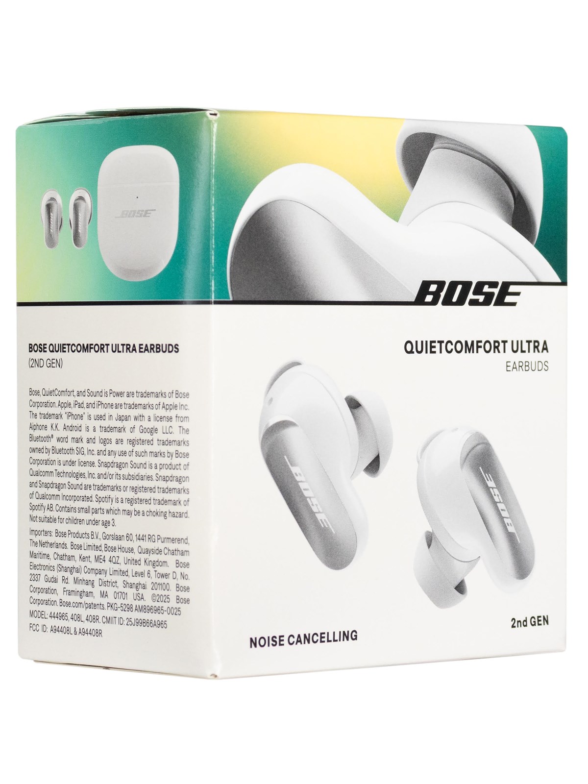 Bose QuietComfort Ultra Earbuds (Gen 2) - White, Hovedtelefonerheadset2