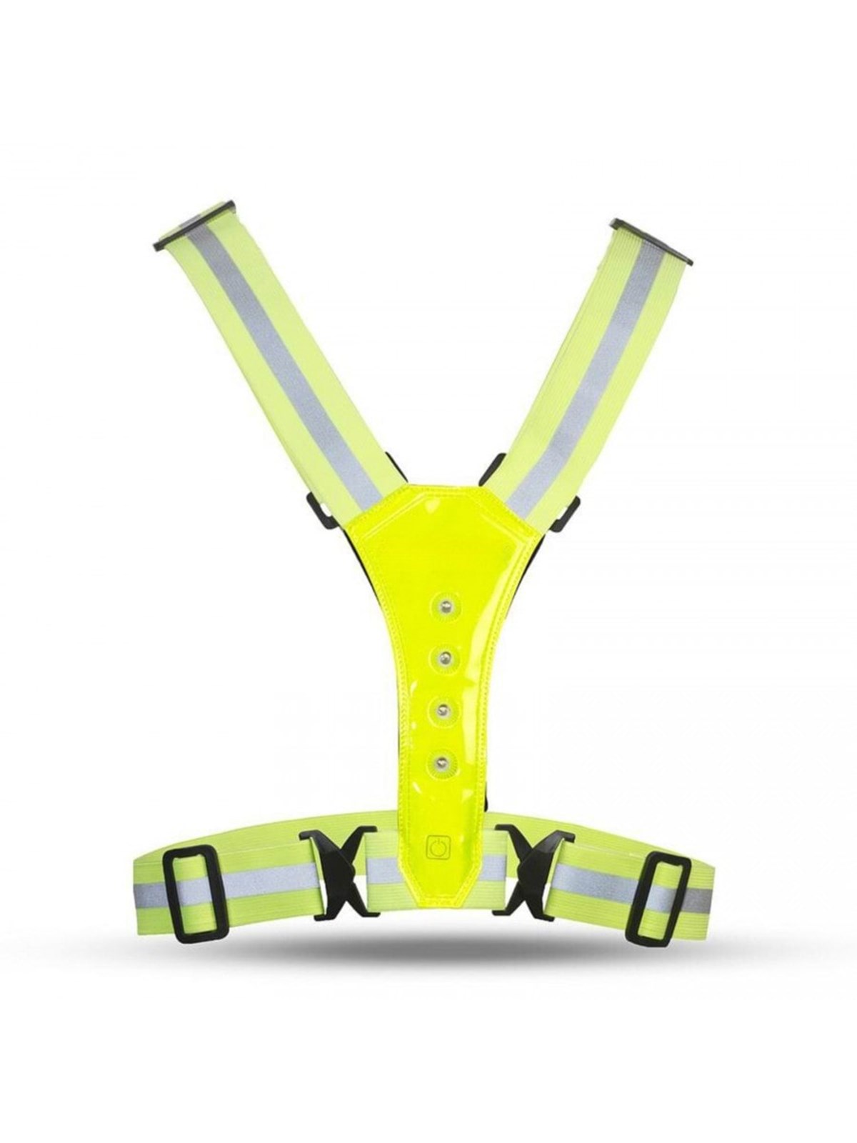 Pro Sport LED Refleksvest med LED Lys til Løb, Cykling & Træning, Gadget