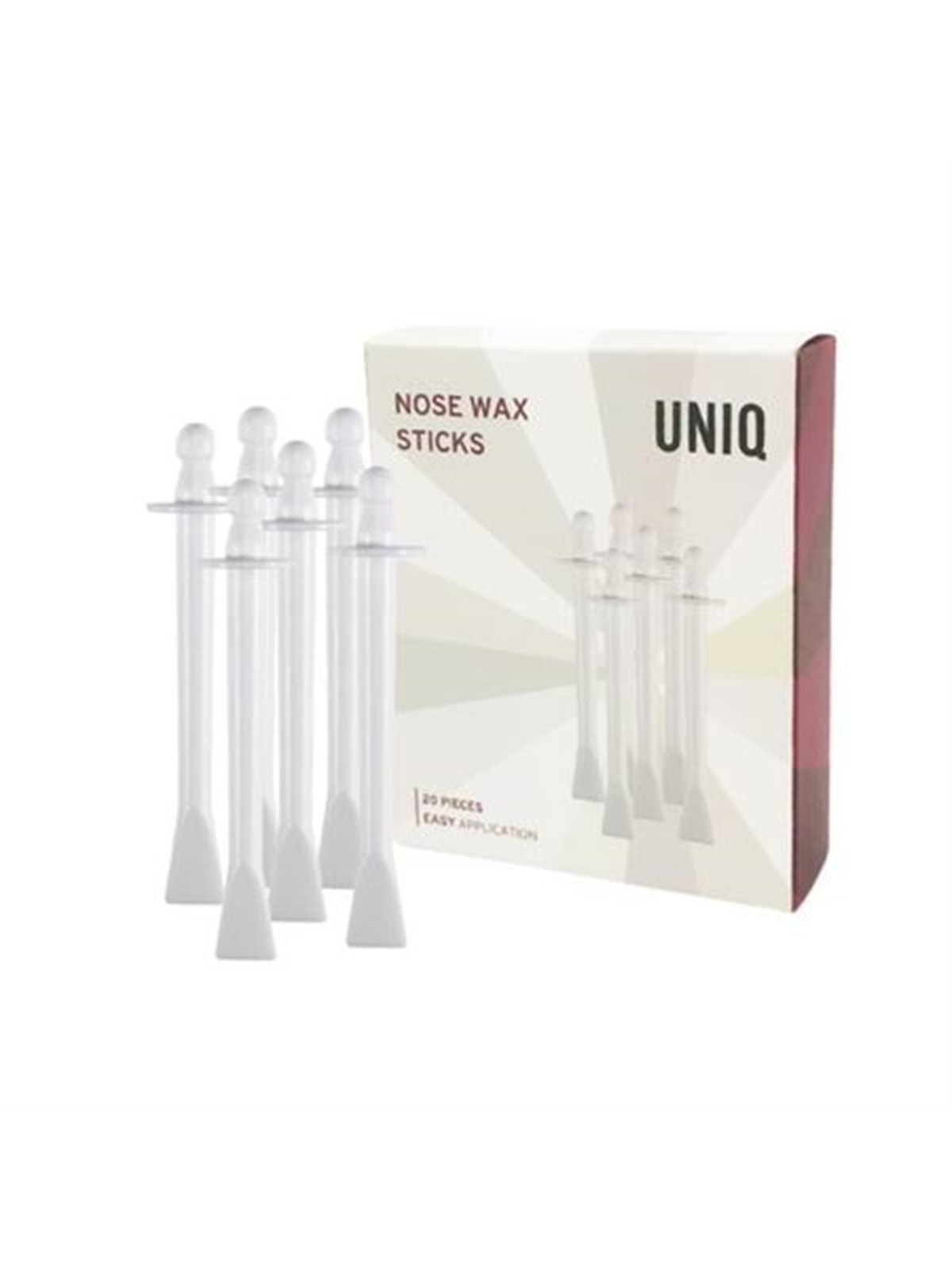 UNIQ Næse Voks Sticks - 20 påførings pinde til Hårfjerning af Næsehår, Kropspleje