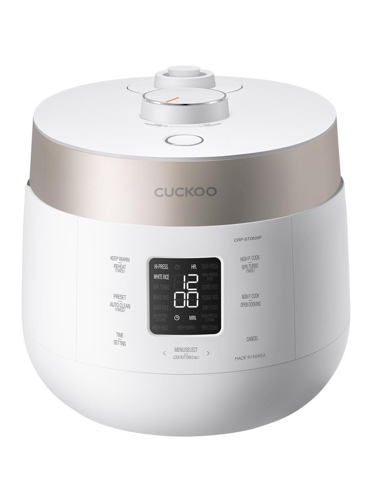 Cuckoo CRP-ST0609F Twin Pressure, Køkkenapparat