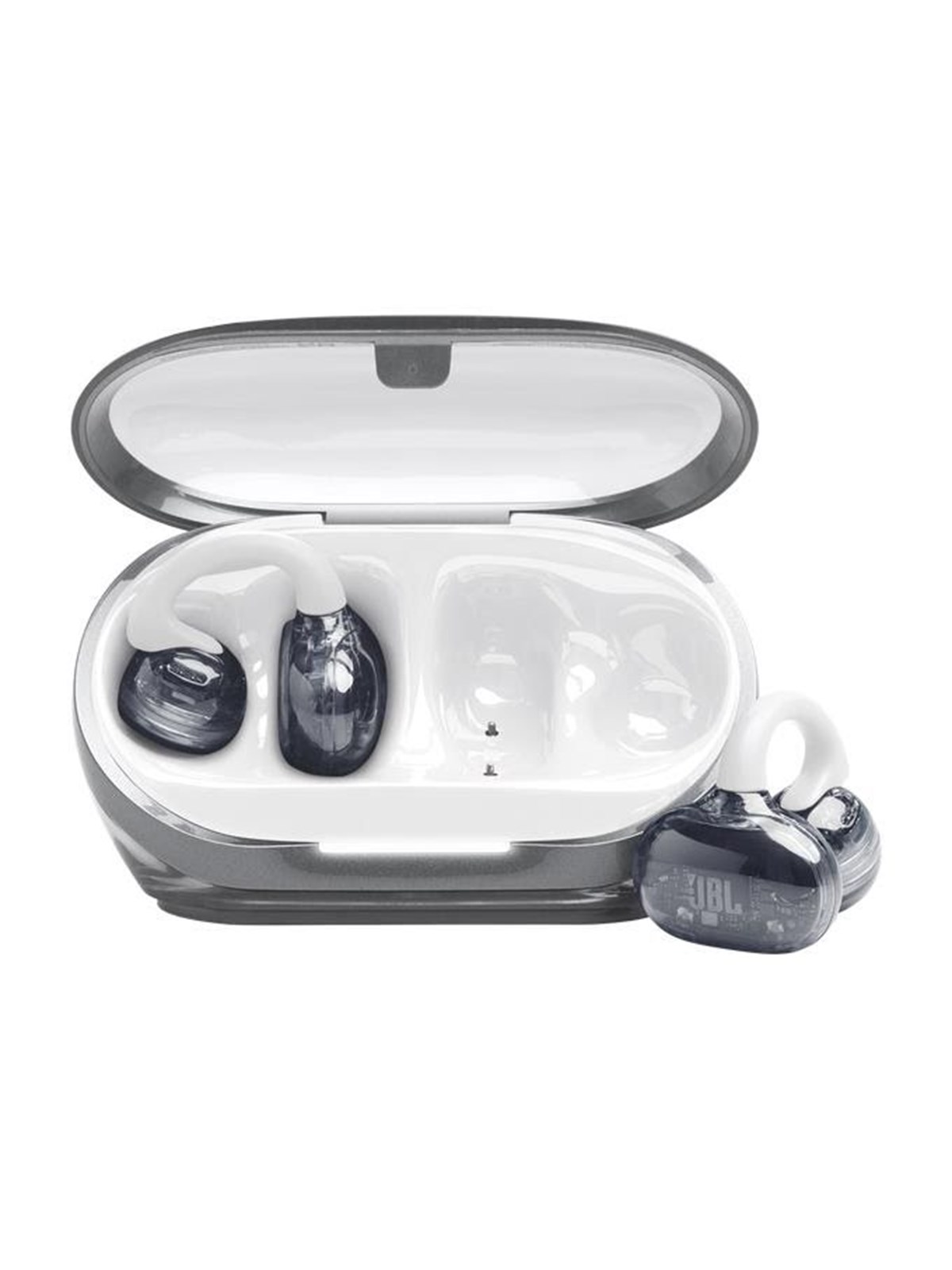 JBL Soundgear Clips White, Hovedtelefonerheadset2
