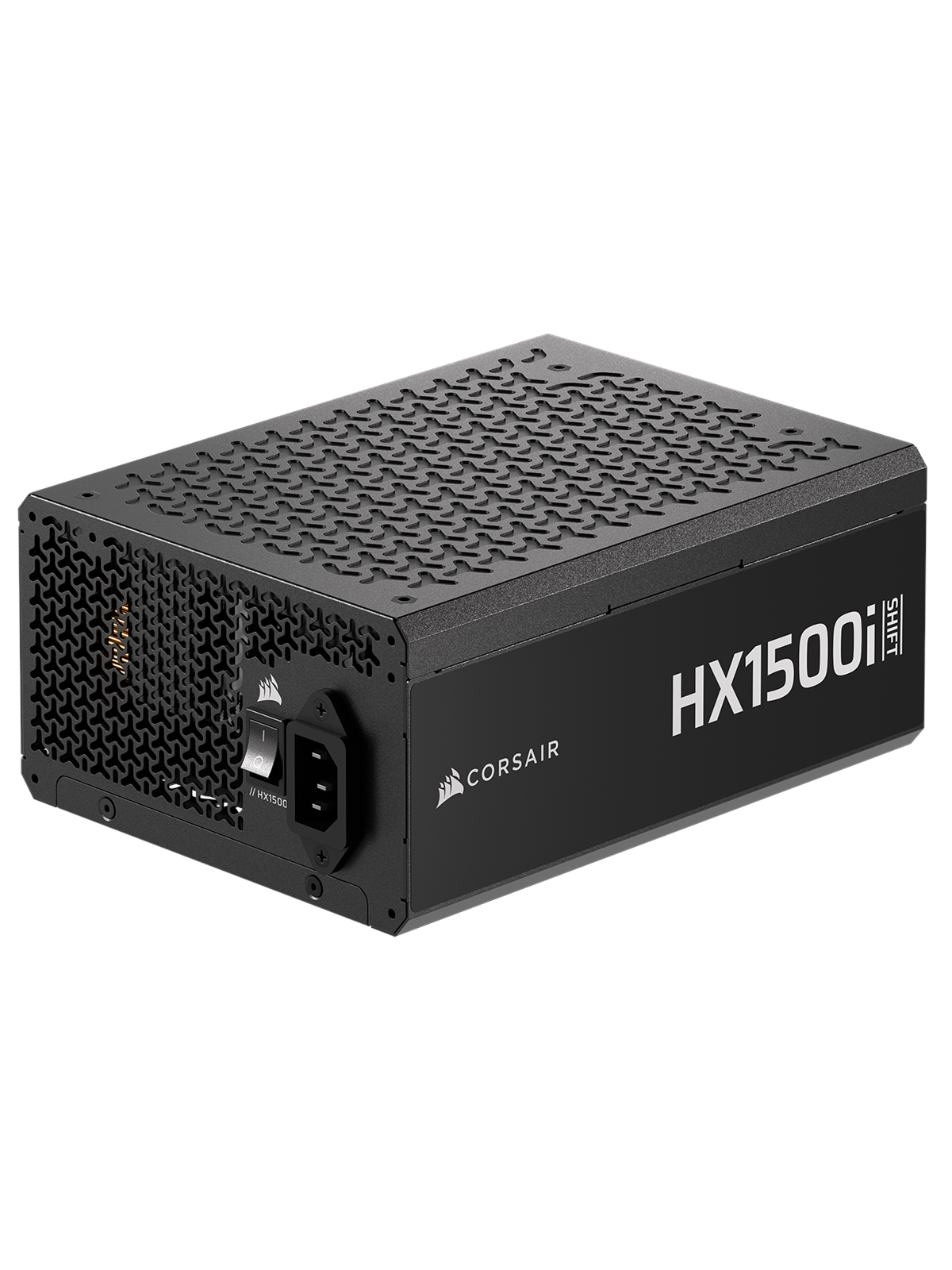 Corsair HX1500i SHIFT Strømforsyning - 1500 Watt - 140 mm - ATX 3.1 - 80 Plus Platinum certified