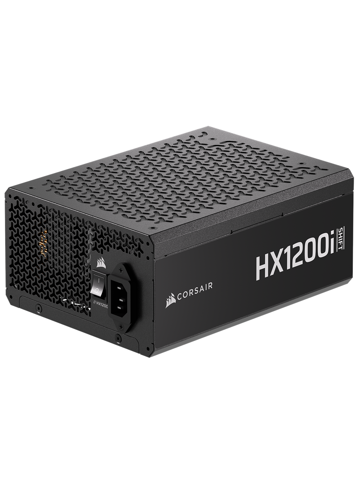 Corsair HX1200i SHIFT Strømforsyning - 1200 Watt - 140 mm - ATX 3.1 - 80 Plus Platinum certified