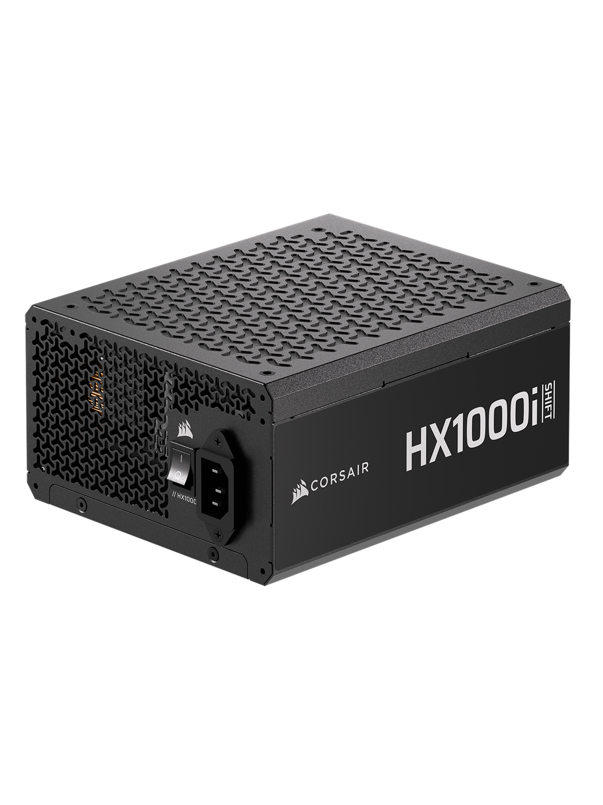 Corsair HX1000i SHIFT Strømforsyning - 1000 Watt - 140 mm - ATX 3.1 - 80 Plus Platinum certified