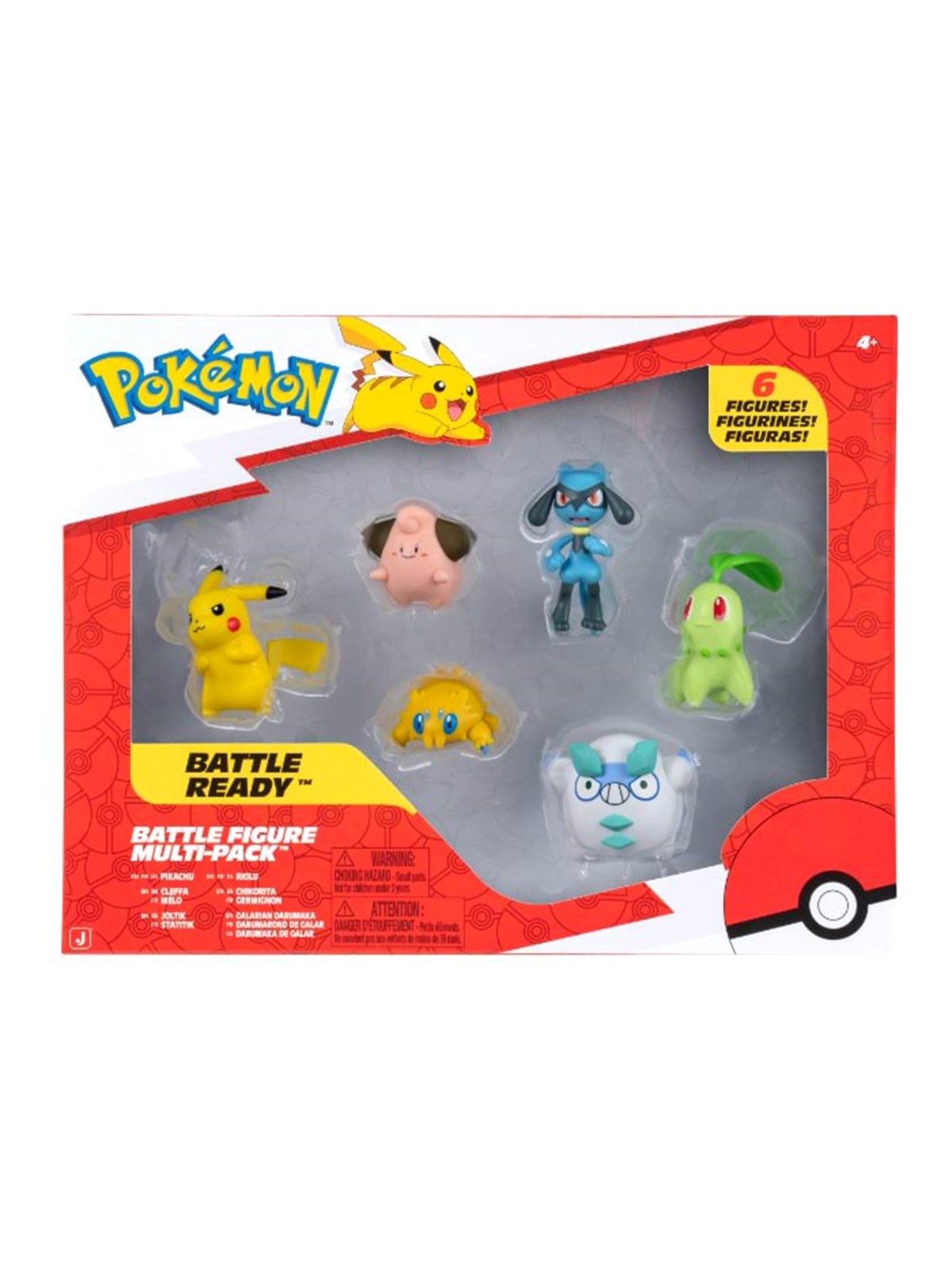 Pokemon BATTLE FIGURE 6 PK, Pokemon