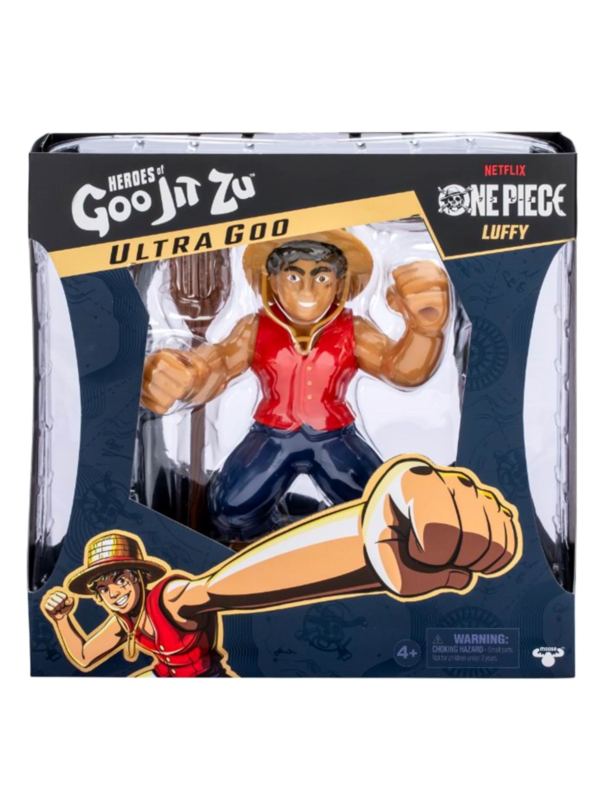 Goo Jit Zu ULTRAGOO ONE PIECE CAPTAIN MONKEY, Figur