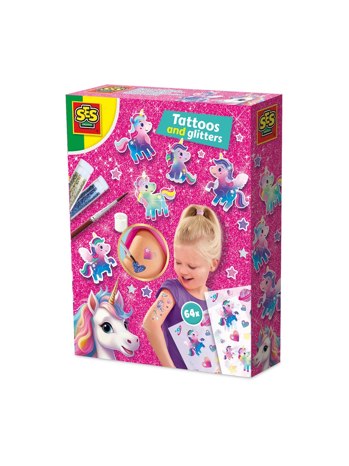 SES Creative Tattoos and Glitters, Kreativt Legetøj
