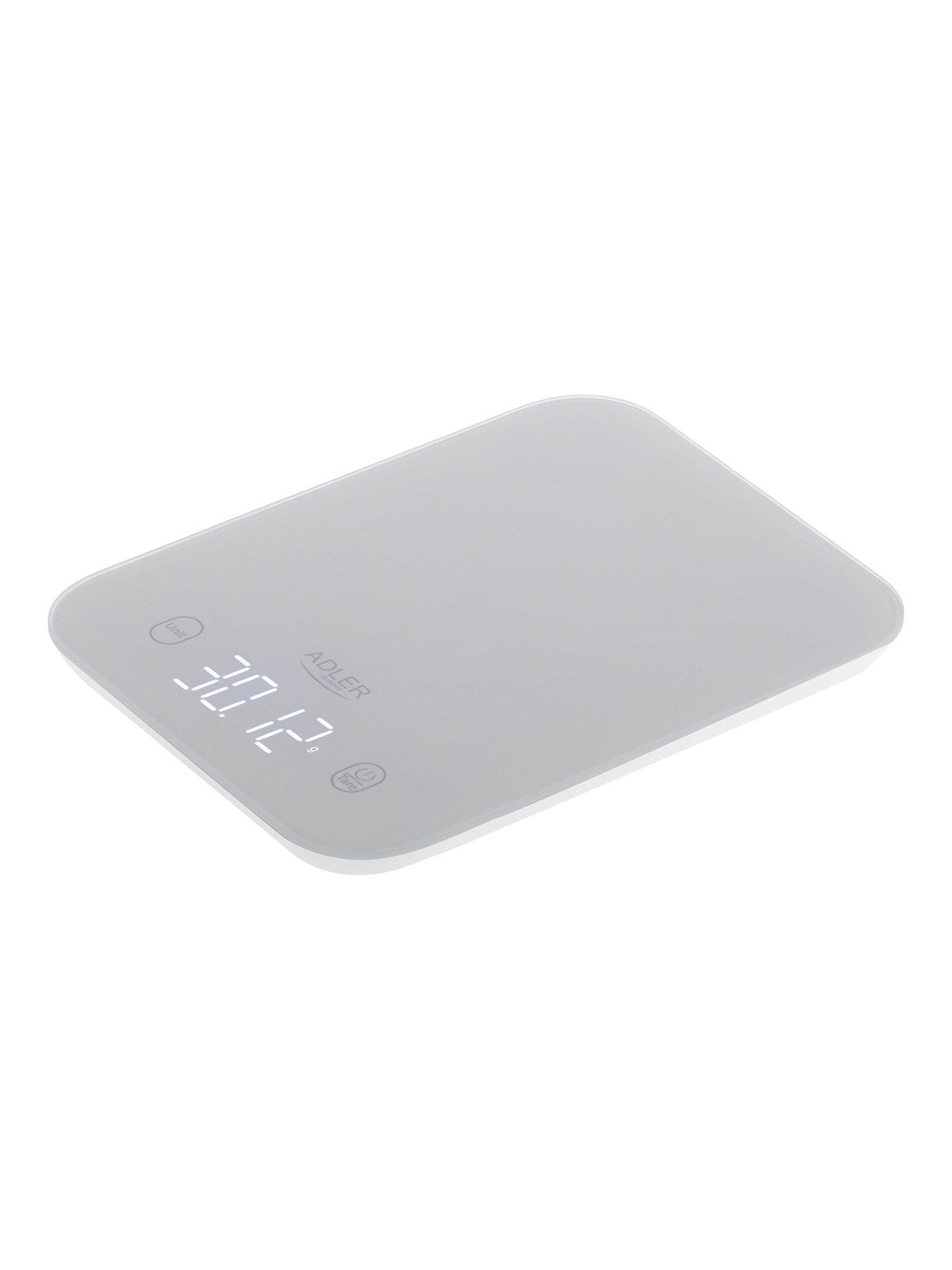 Adler Køkkenvægt AD 3181 - kitchen scales - grey, Køkkenvægt