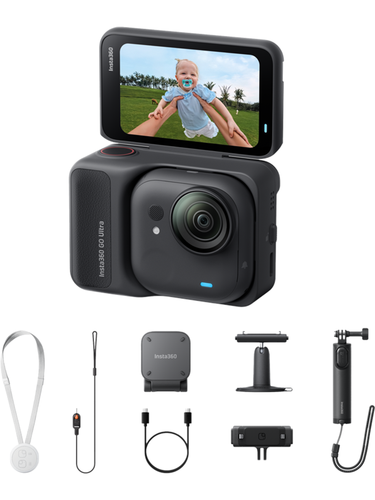 Insta360 GO Ultra Creator Bundle - Midnight Black, Action Kamera