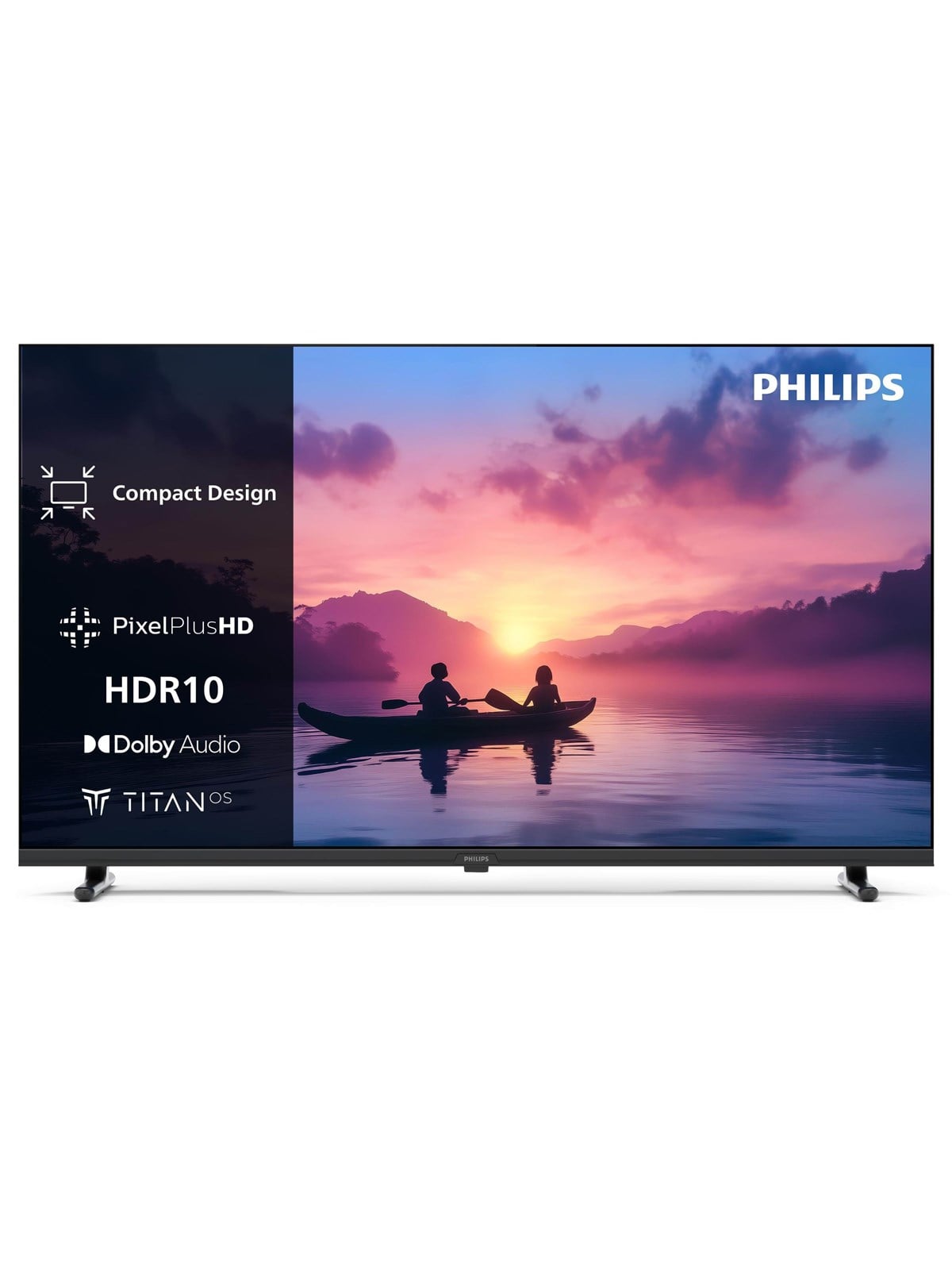 Philips 24" Fladskærms TV LED 720p 24PHS6000 24" LED TV - HD, Fjernsyn