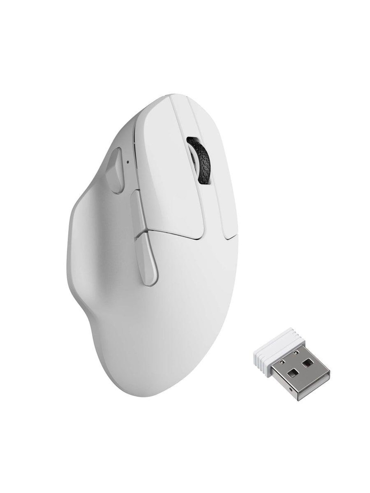 Keychron M7 8K Hz - Gaming Mus - Optisk - 6 knapper - Hvid, Mus