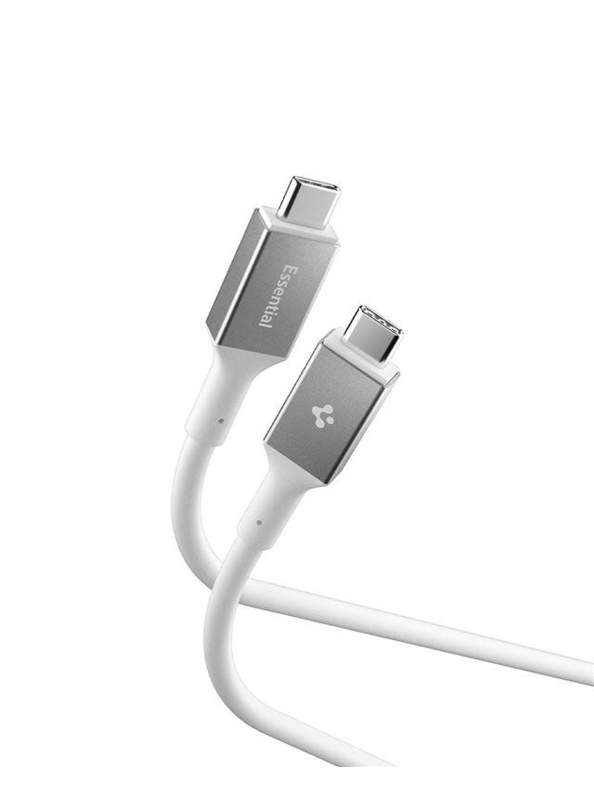 Spigen Essential 240W - USB-C USB-C - 2m - Hvid, Usb Kabel