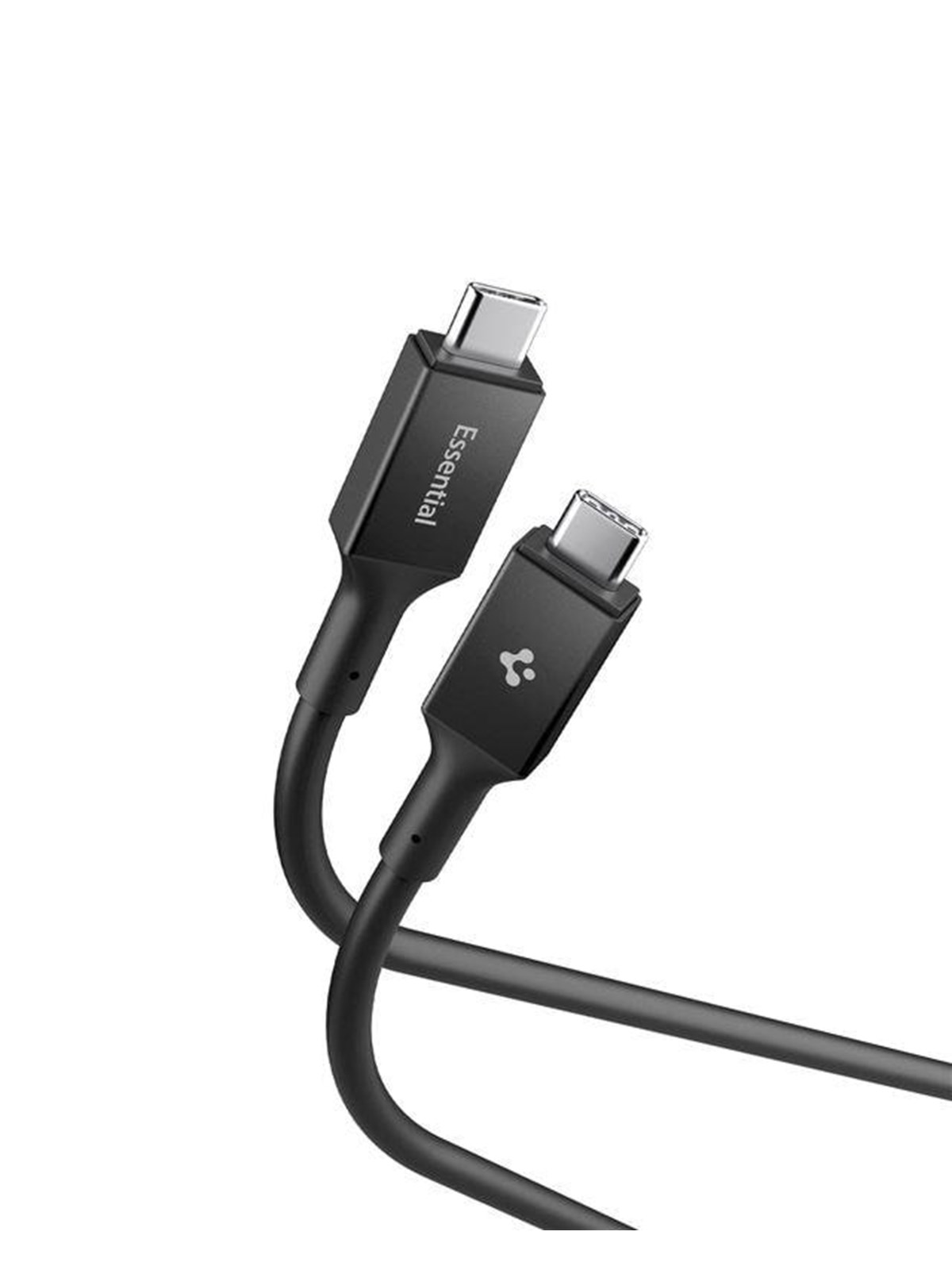 Spigen Essential USB C to USB C 240W Cable - black EB24012CC, Usb Kabel