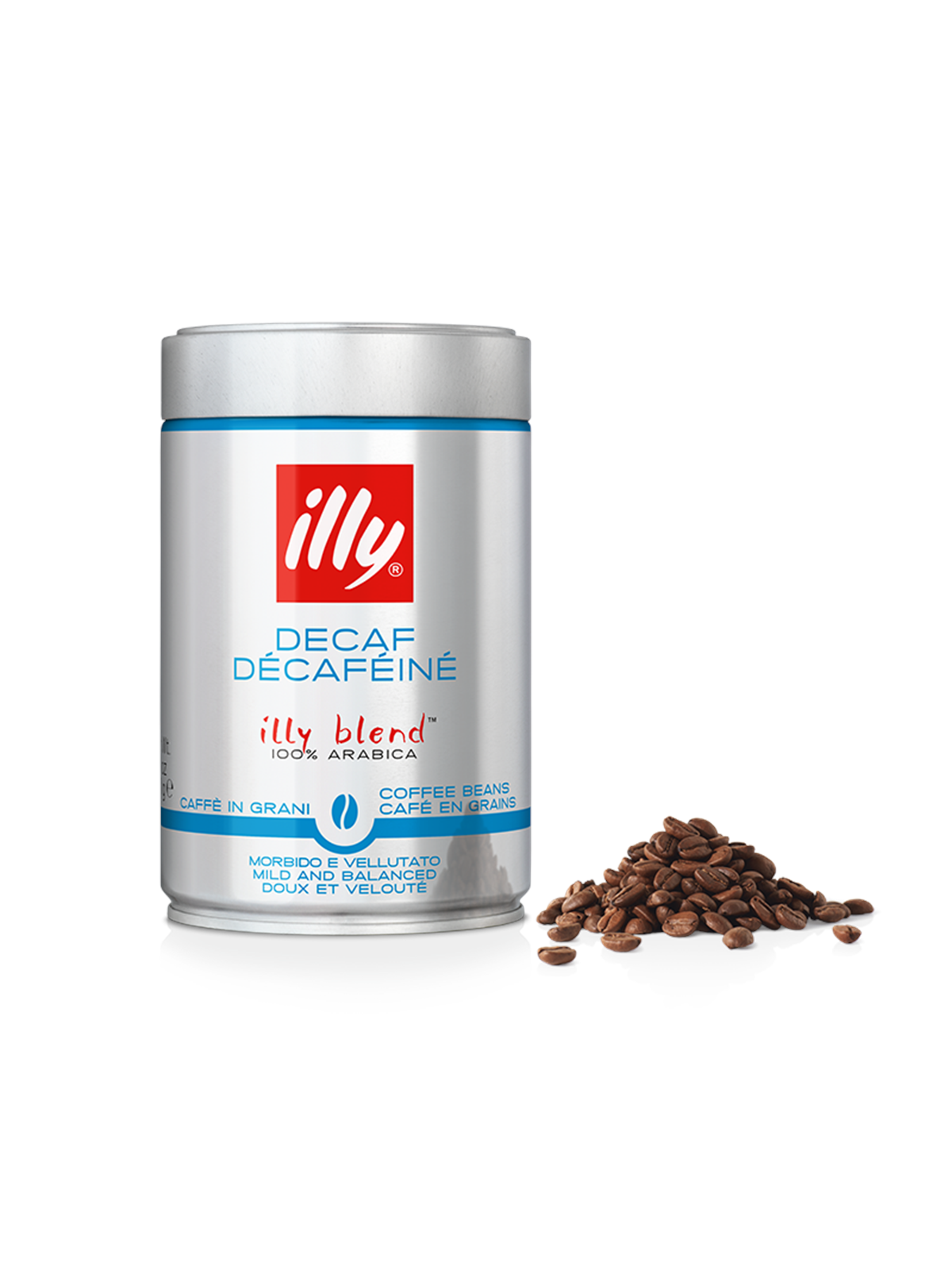 illy Decaf beans 250 g, Kaffemaskine