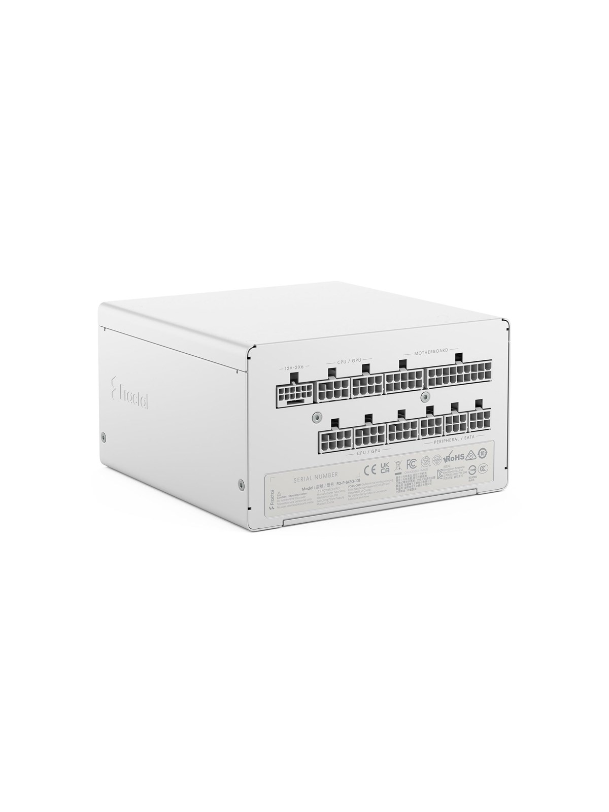 Fractal Design Ion 3 Gold 1000W Strømforsyning - 1000 Watt - 140 mm - ATX 3.1 - 80 Plus Gold certified