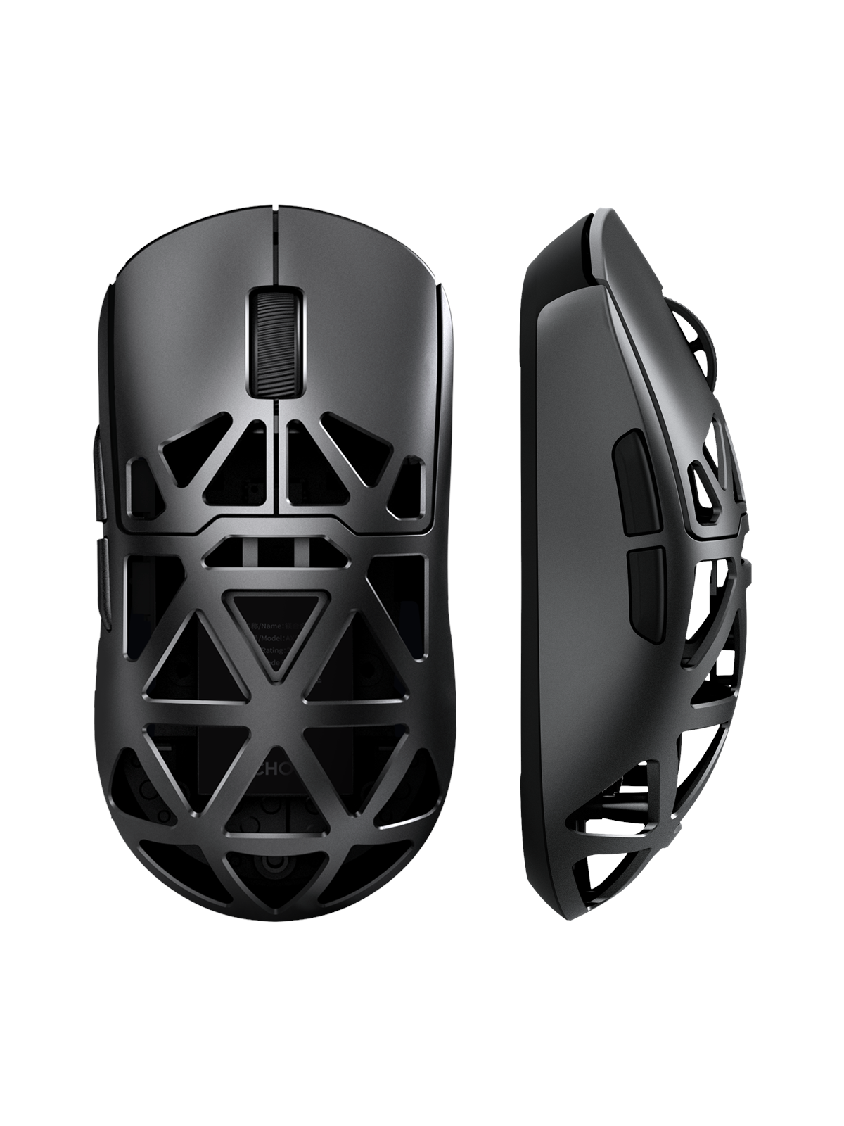 MCHOSE AX5 Pro Max Magnesium Alloy Wireless - Gaming Mus - Optisk - 5 knapper - Sort