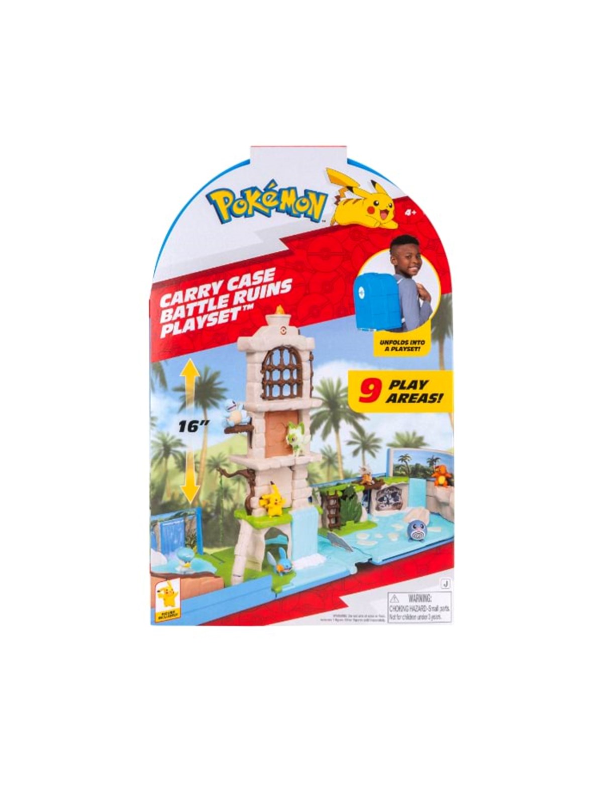 Pokemon Carry Case Battle Ruins playset, Pokemon