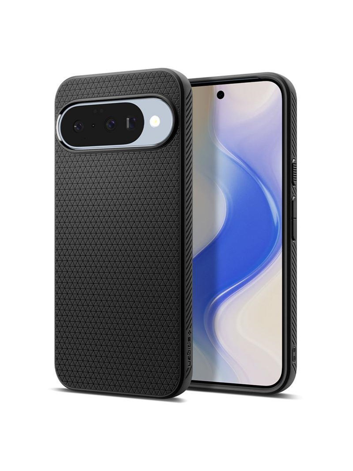 Spigen Liquid Air - matte black - Google Pixel 10 Pro/Pixel 10, Mobilcover