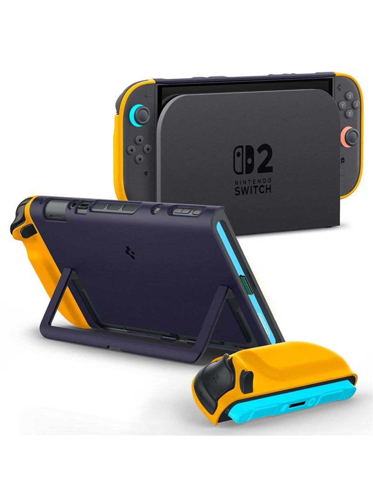 Spigen Nano Pop - blueberry navy - Nintendo Switch 2 - Miscellaneous Tilbehør til spillekonsol - Nintendo Switch 2