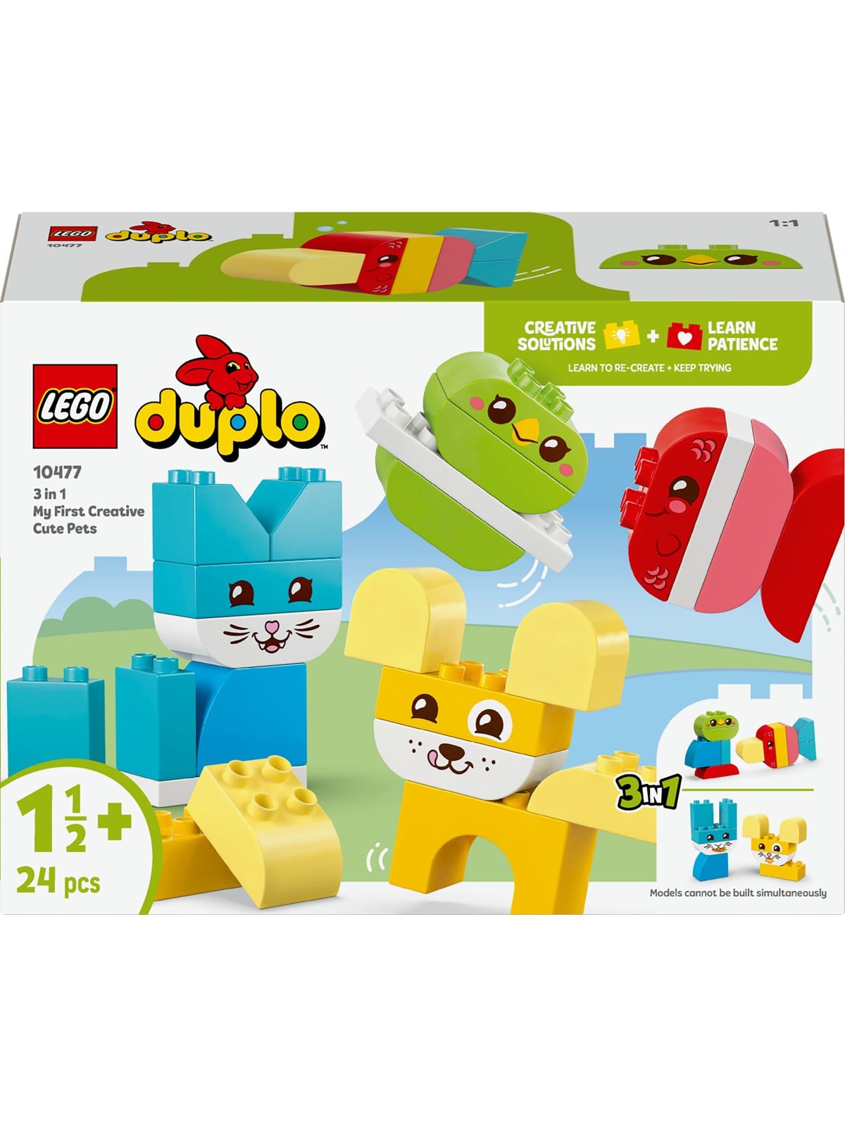 LEGO DUPLO 10477 3-i-1 Kreative søde kæledyr