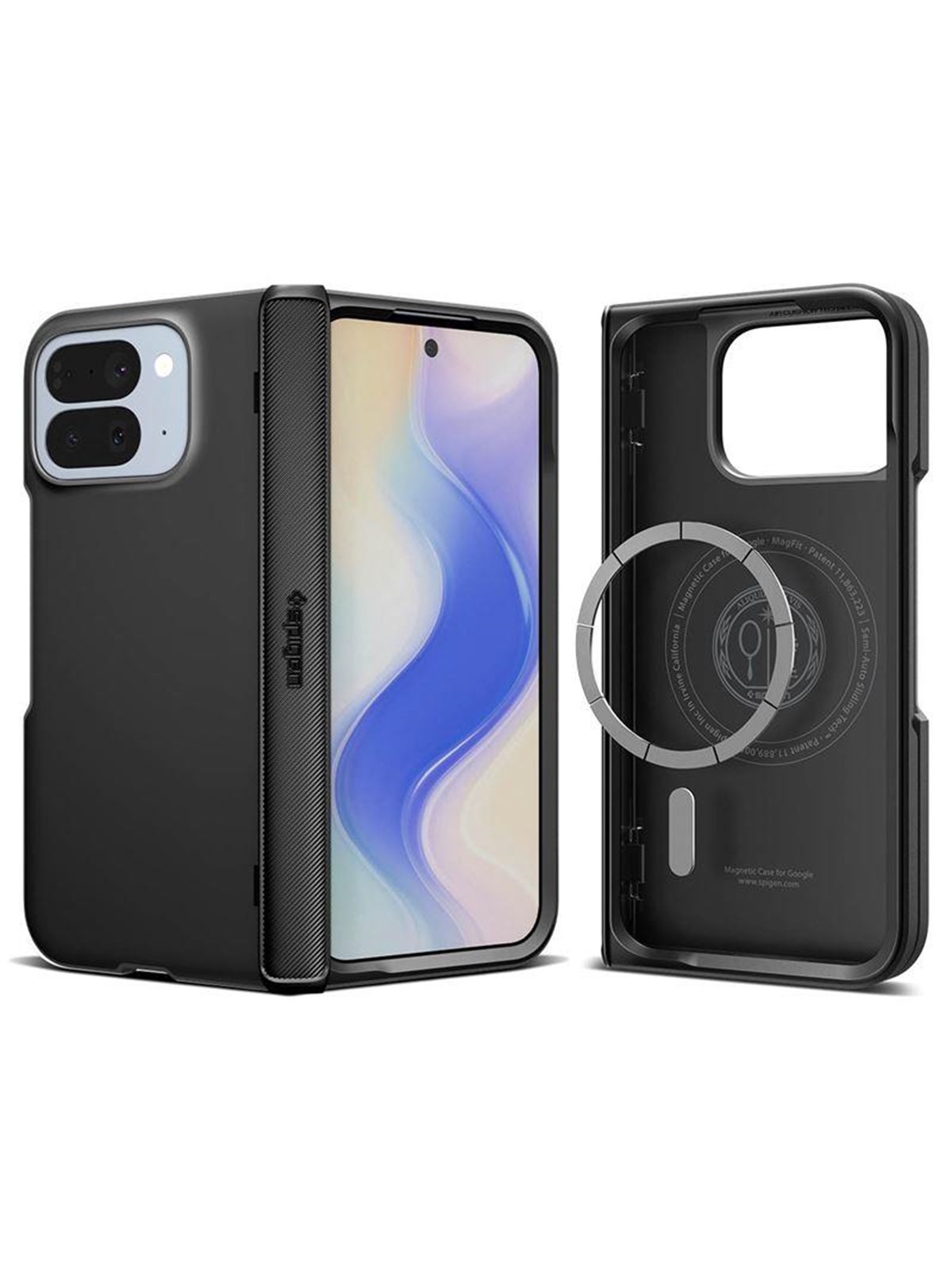 Spigen Slim Armor Pro MagSafe - black - Google Pixel 10 Pro Fold, Mobilcover