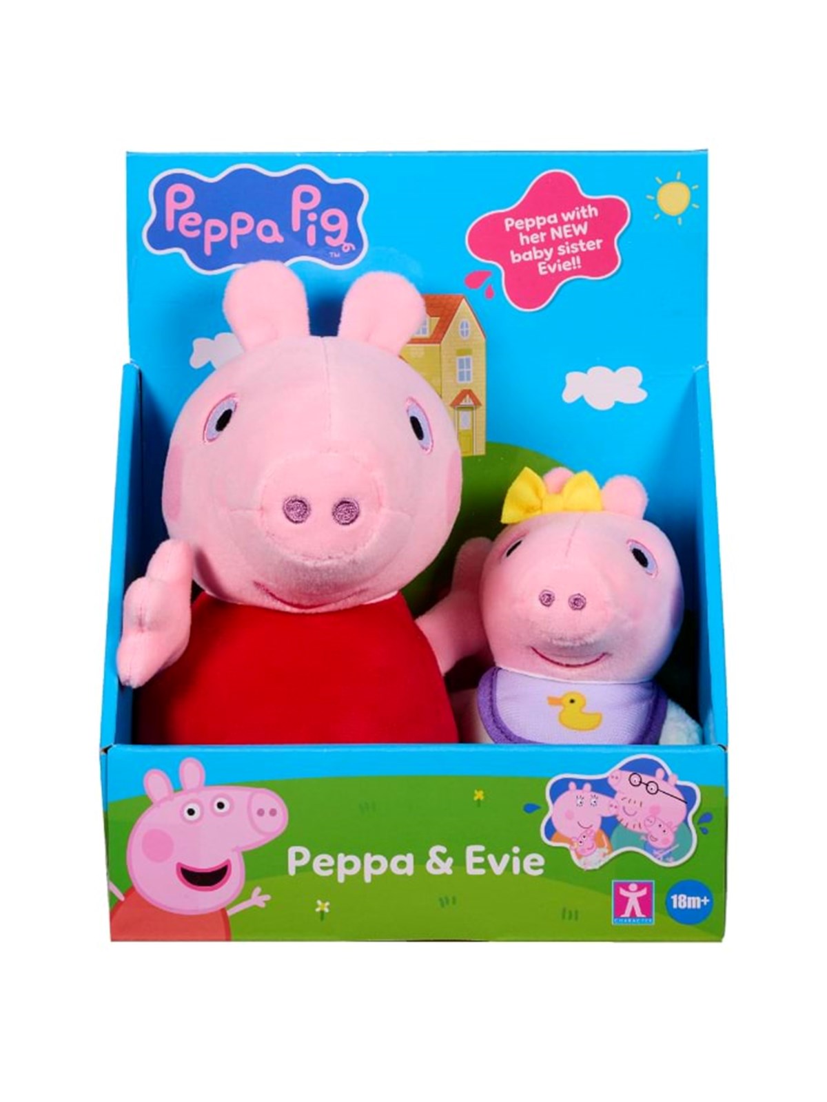 Peppa Pig 2pk, Bamser