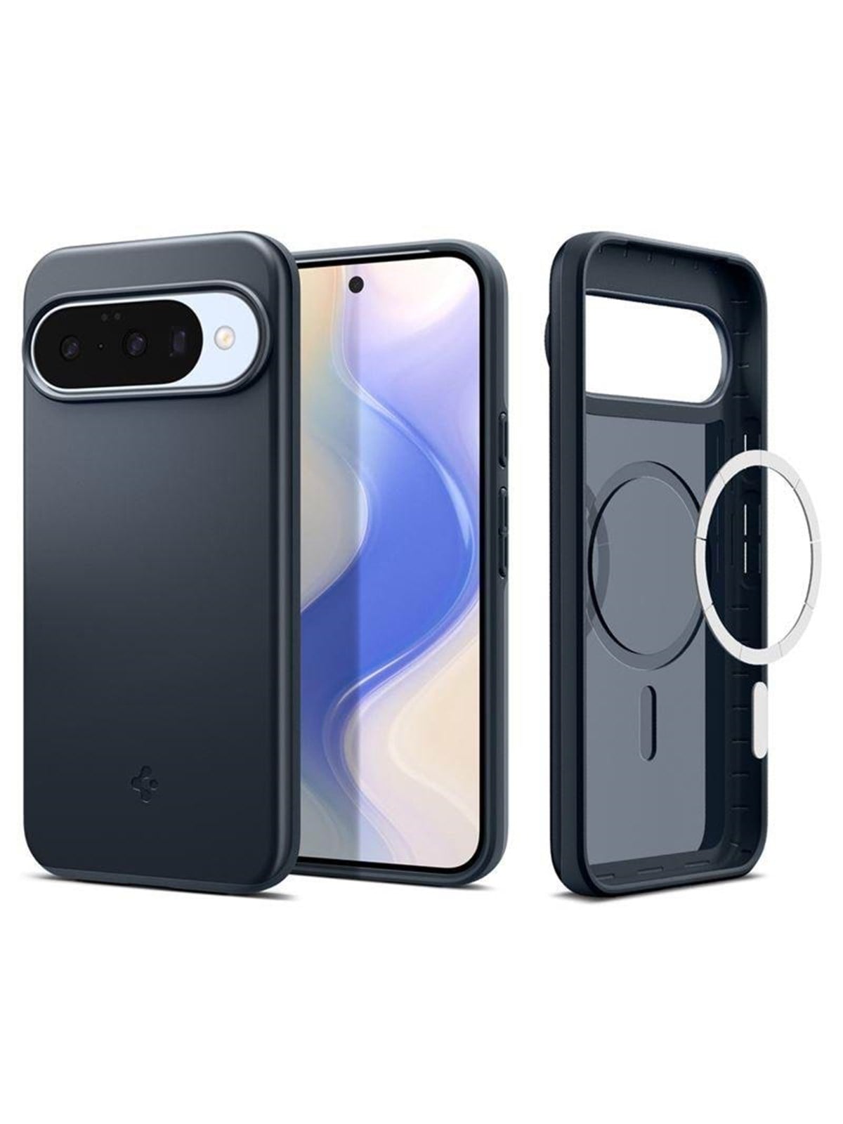 Spigen Thin Fit MagSafe - metal slate - Google Pixel 10 Pro/Pixel 10, Mobilcover