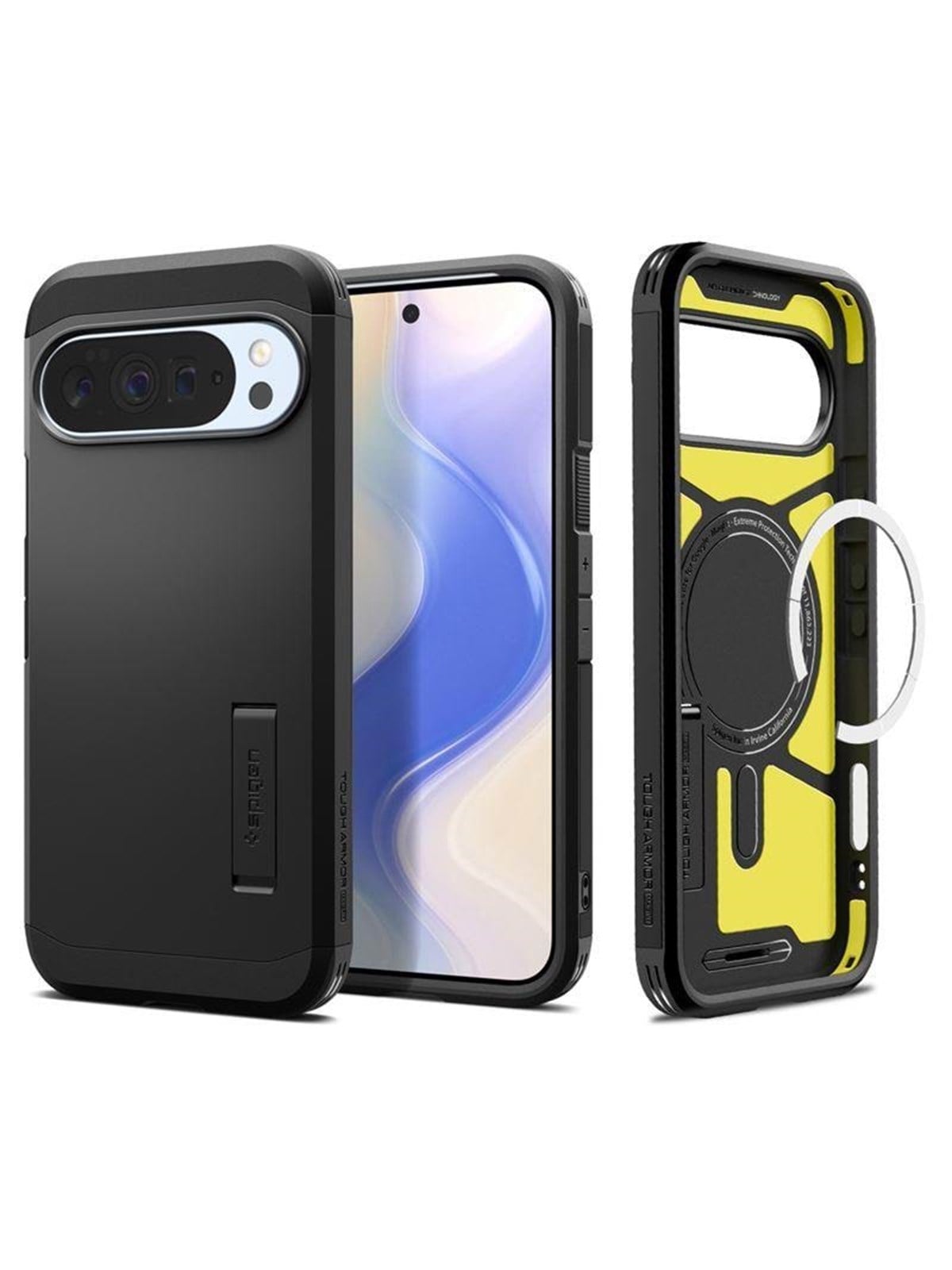 Spigen Tough Armor MagSafe - black - Google Pixel 10 Pro XL, Mobilcover
