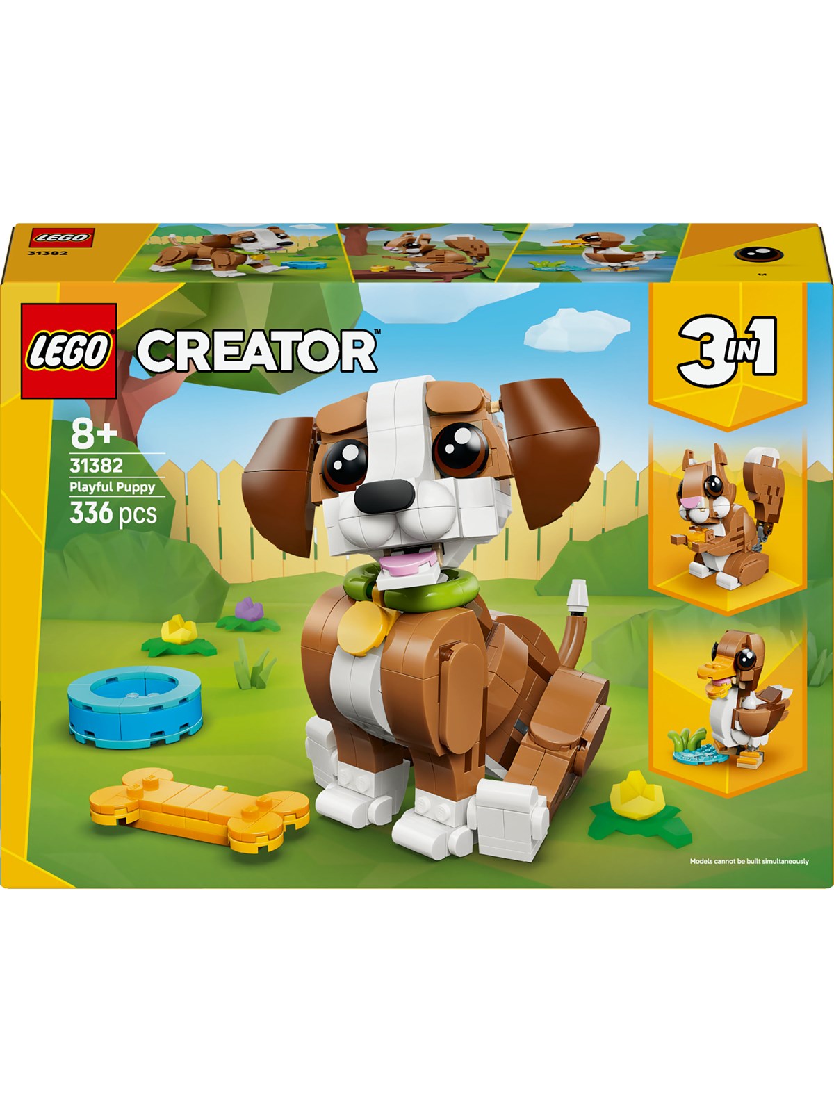 LEGO Creator 31382 Søde dyr: Legesyg hundehvalp
