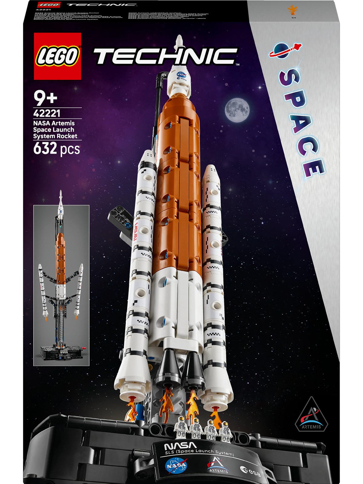 LEGO Technic 42221 NASA Artemis-løfteraket