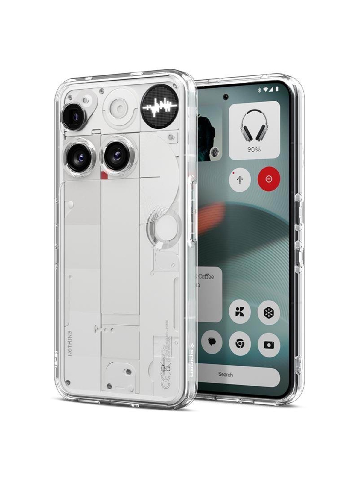 Spigen Ultra Hybrid - crystal clear - Nothing Phone (3), Mobilcover