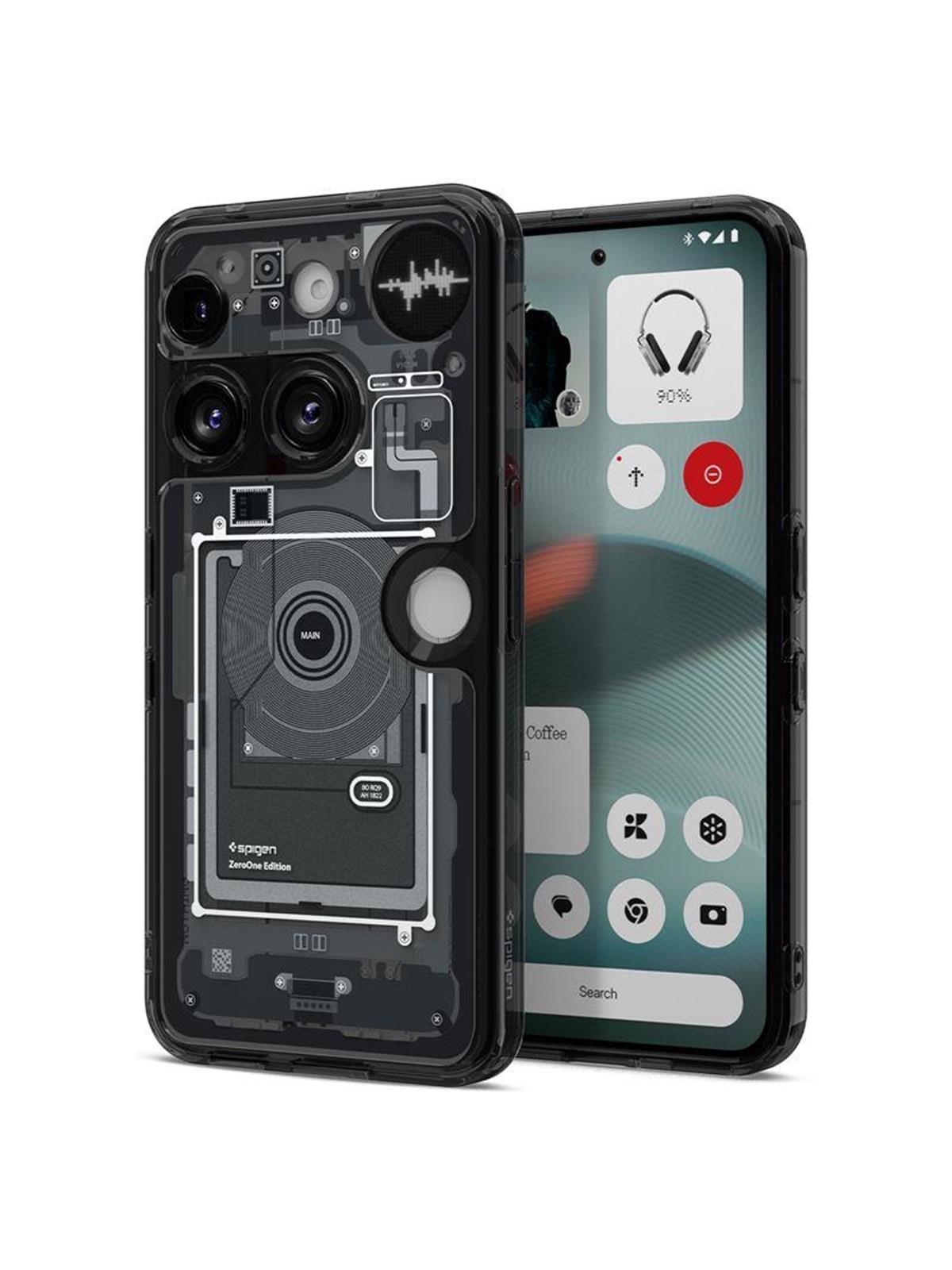 Spigen Ultra Hybrid - zero one - Nothing Phone (3), Mobilcover