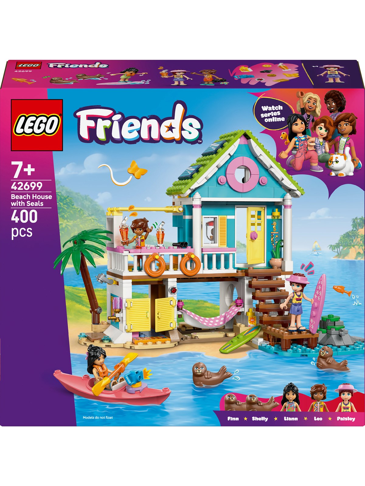 LEGO Friends 42699 Strandhus med sæler