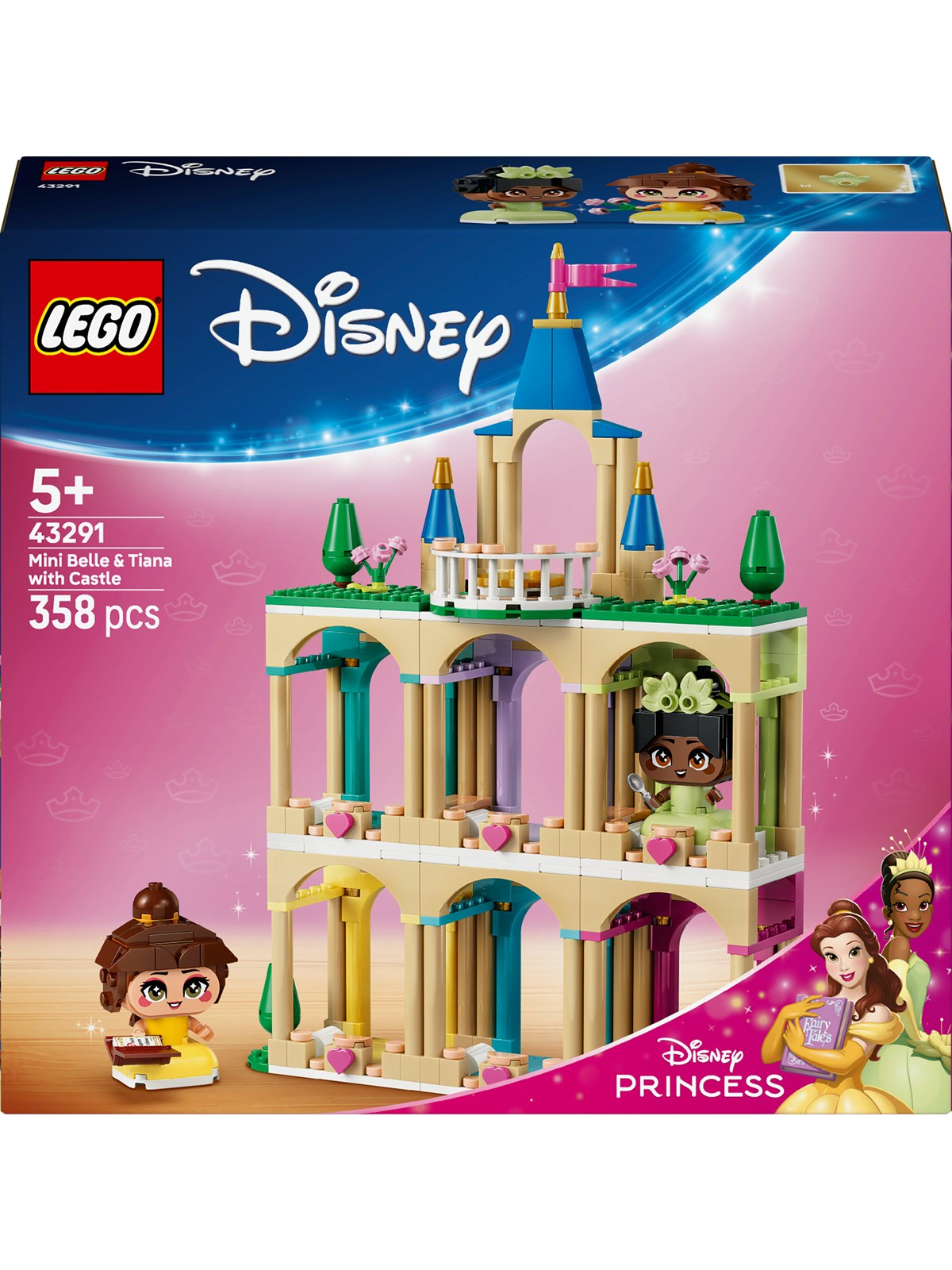 LEGO Disney 43291 Minimodeller af Belle og Tiana med slot