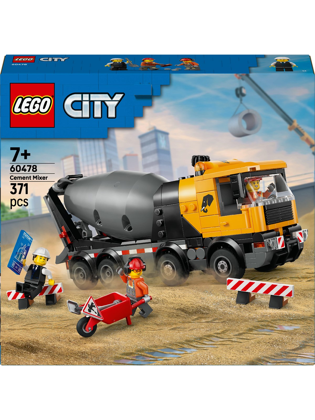 LEGO City 60478 Cementblander