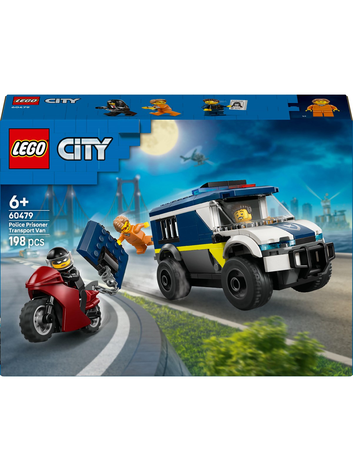 LEGO City 60479 Politivogn til fangetransport