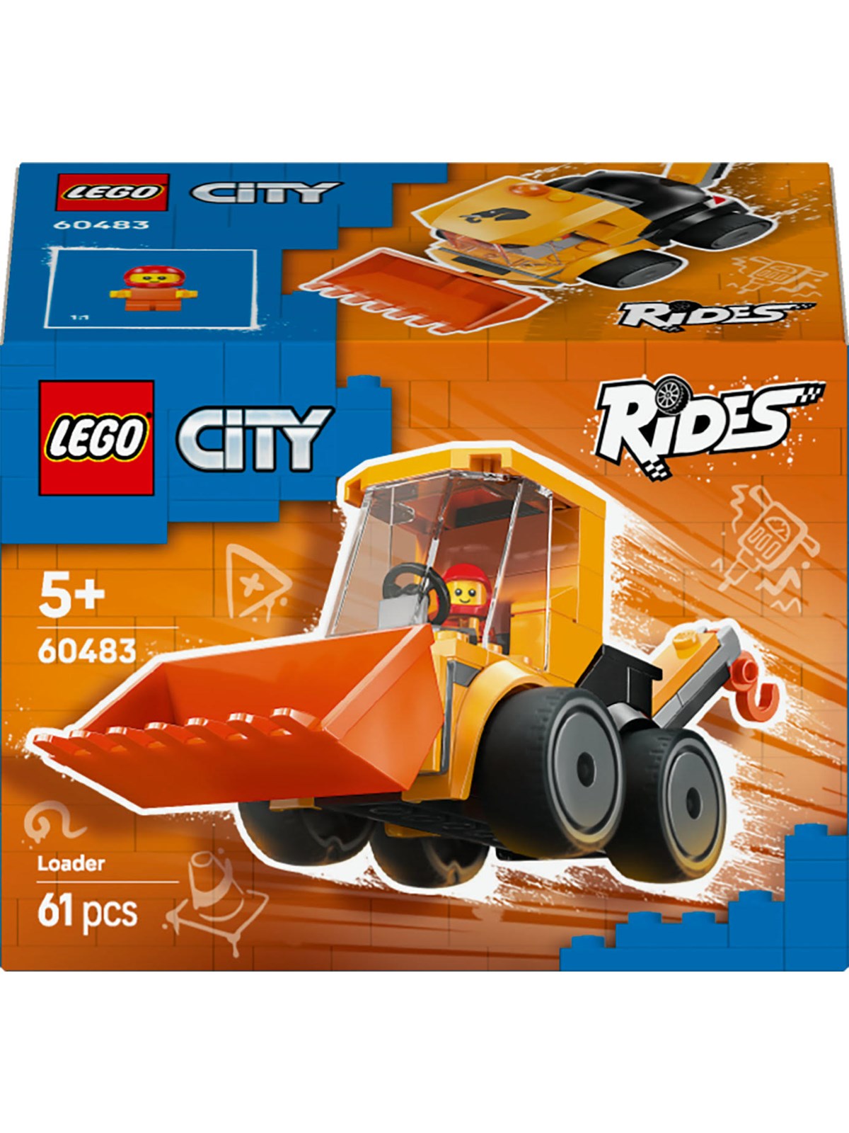 LEGO City 60483 Motorer - Læssemaskine