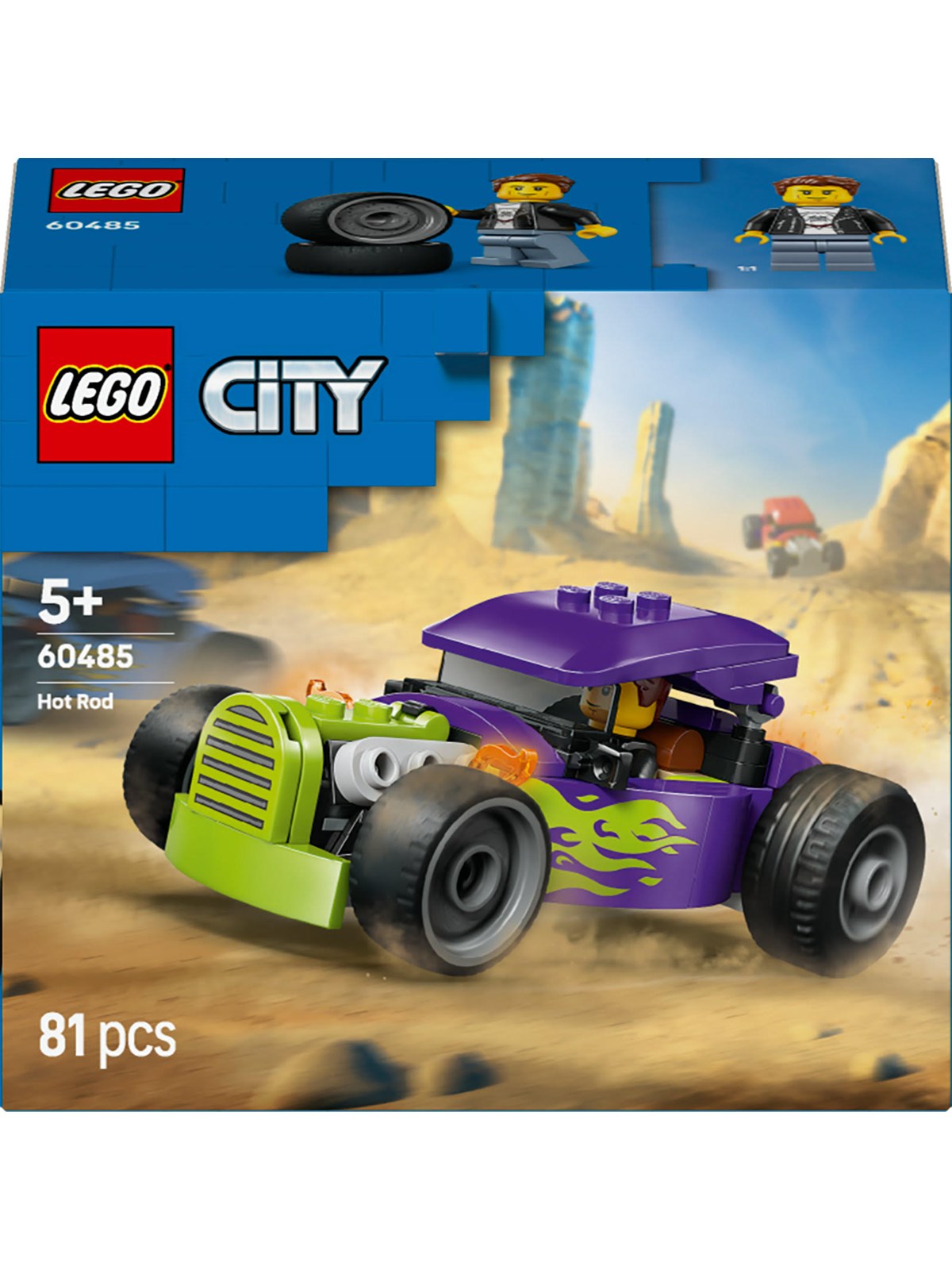 LEGO City 60485 Hotrod-bil