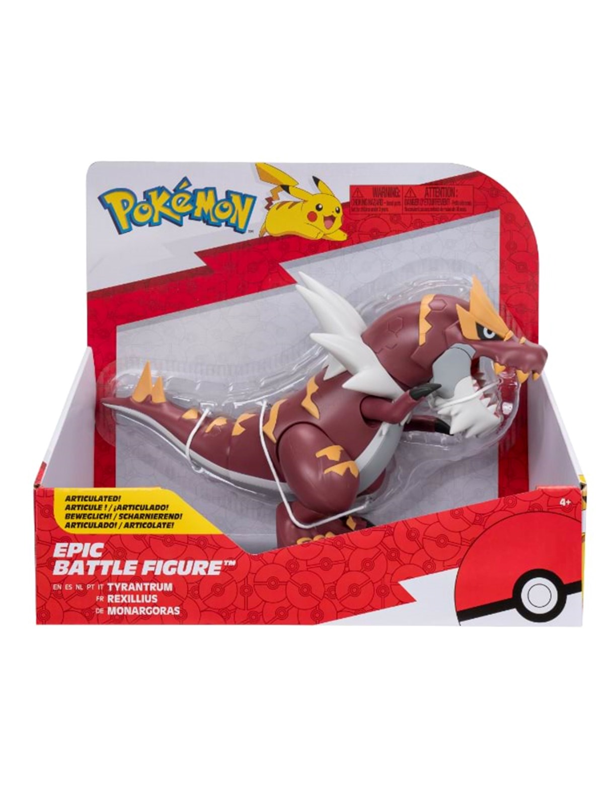 Pokemon Epic Battle Figure Tyrantrum, Pokemon