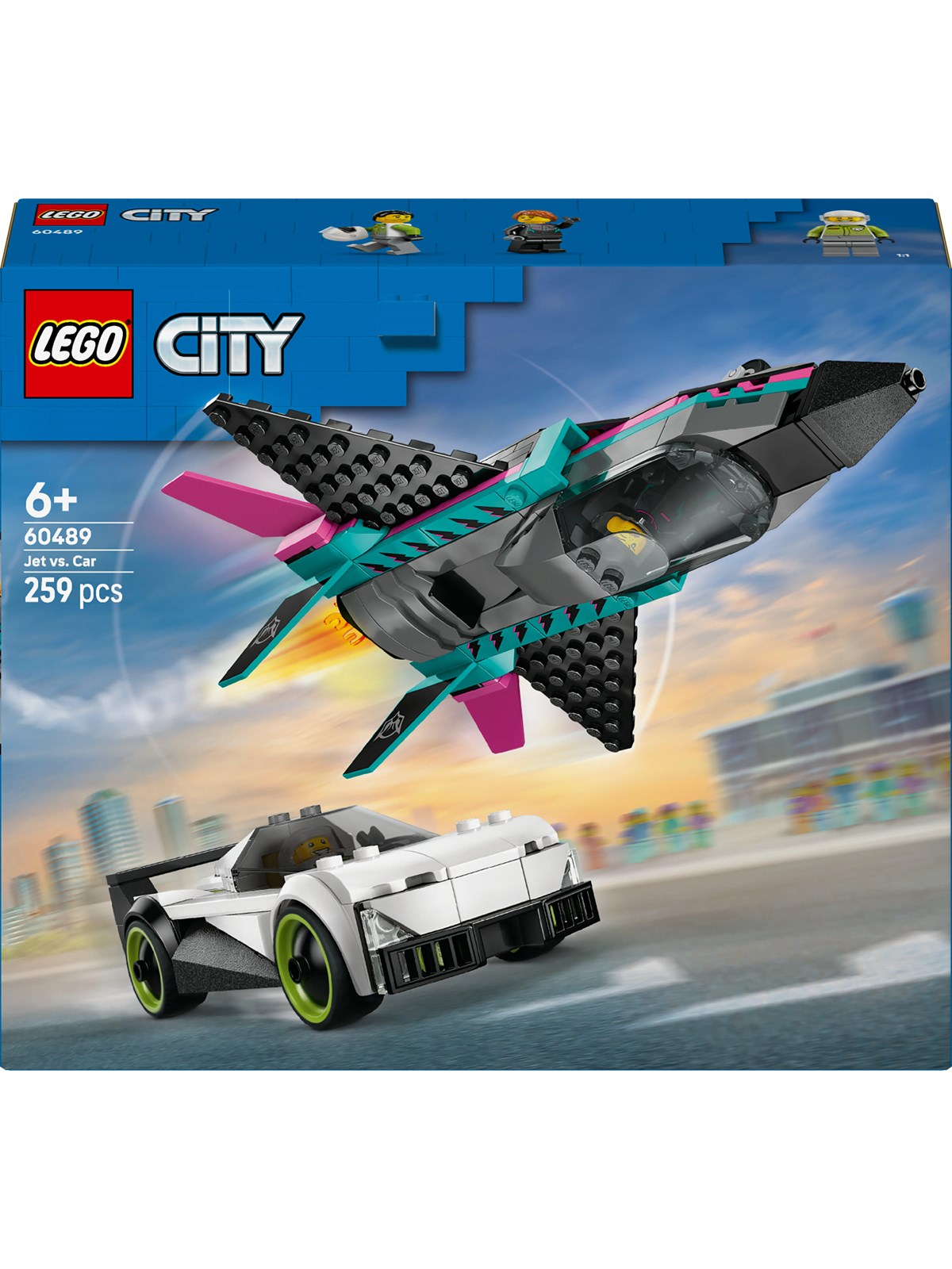 LEGO City 60489 Jetfly mod racerbil