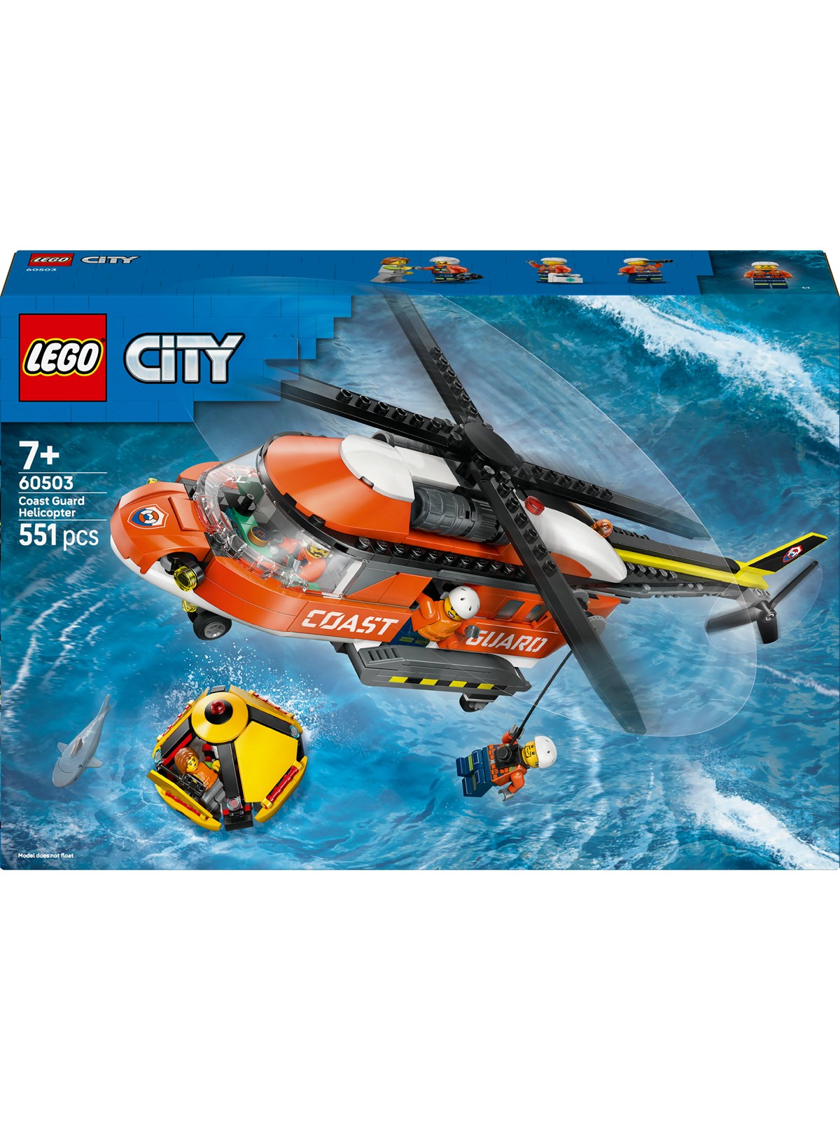LEGO City 60503 Kystvagthelikopter