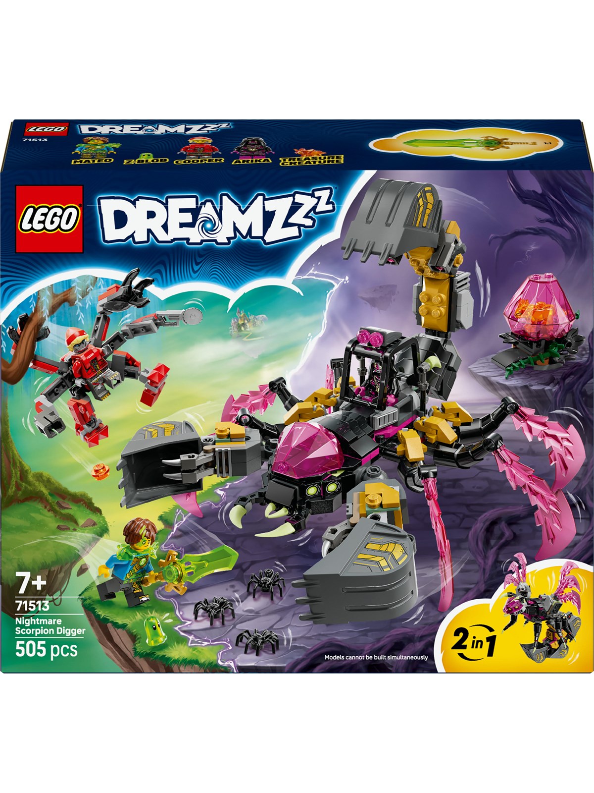LEGO DREAMZzz 71513 Mareridtsskorpion-graver