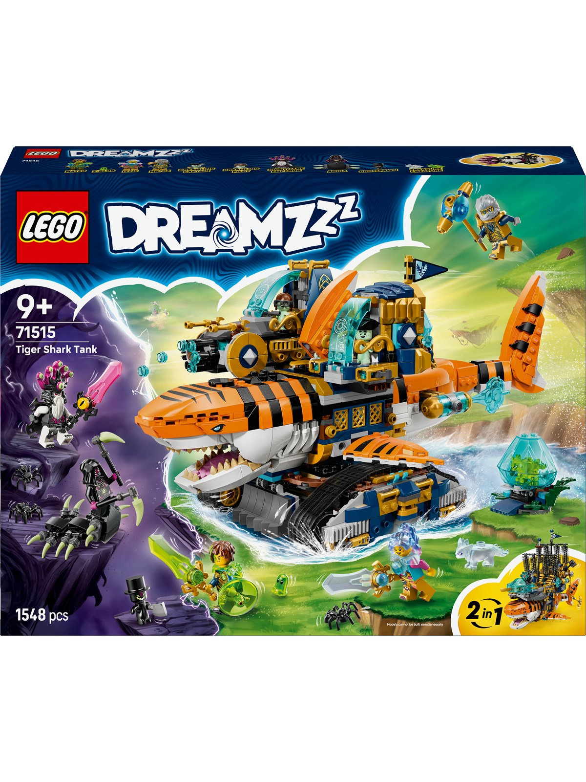 LEGO DREAMZzz 71515 Tigerhaj-kampvogn