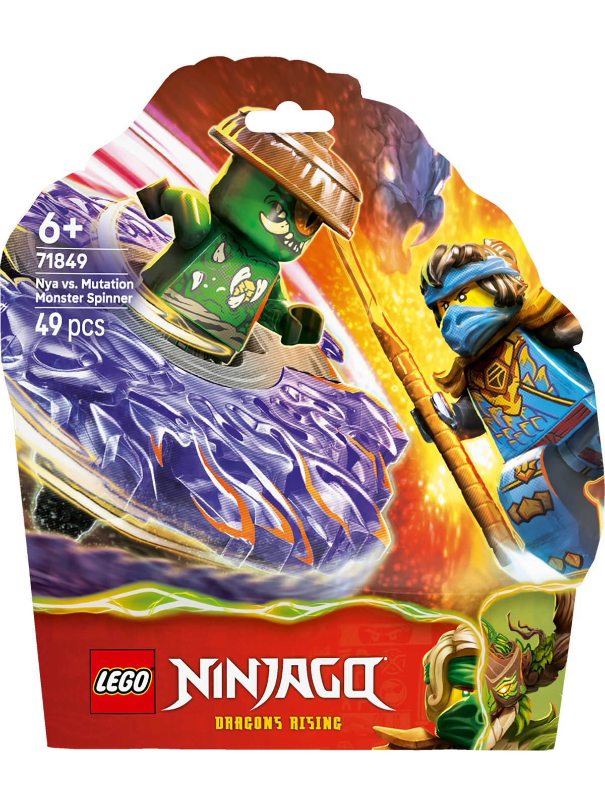 LEGO Ninjago 71849 Nya mod mutationsmonster-spinner
