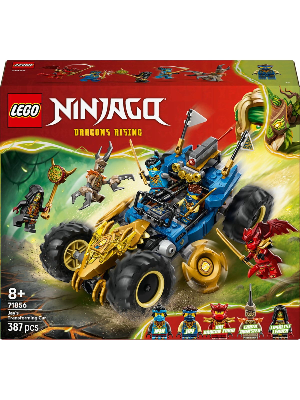LEGO Ninjago 71856 Jays forvandlingsbil