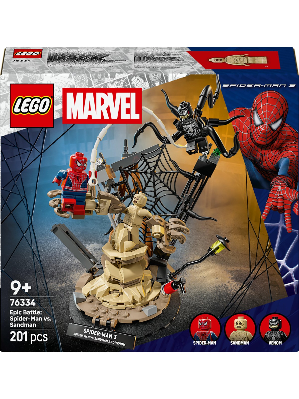 LEGO Marvel 76334 Episk kamp: Spider-Man mod Sandman