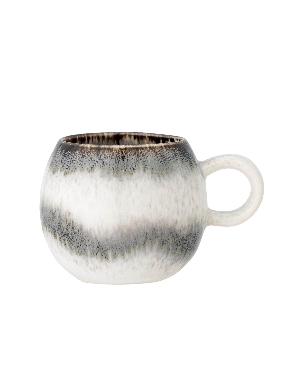 Bloomingville - Paula Cup - Grey - Stoneware, Køkkentilbehør