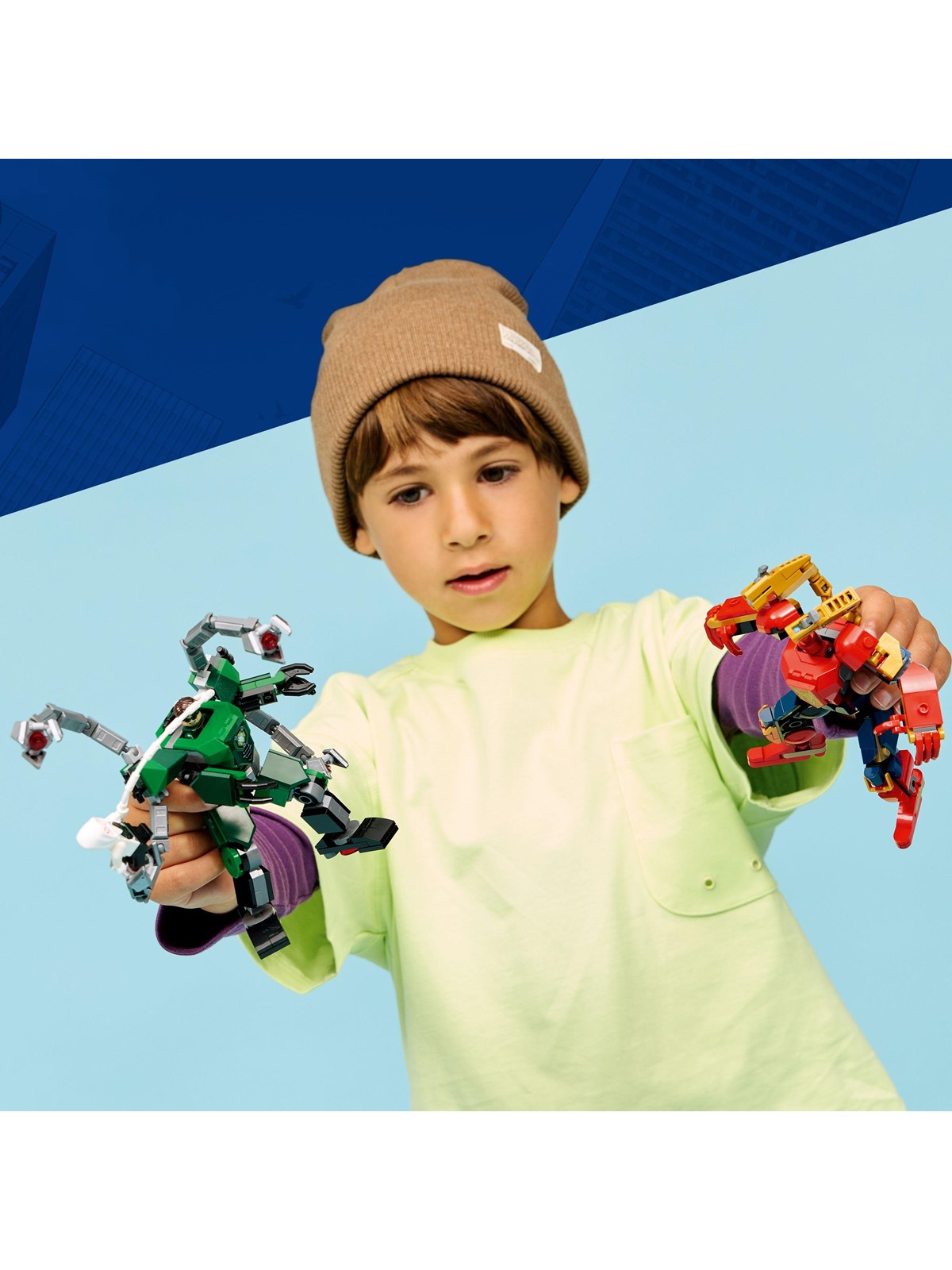 LEGO Super Herøs Marvel 76338 Mech-kamp: Spider-Man mod Doc Ock